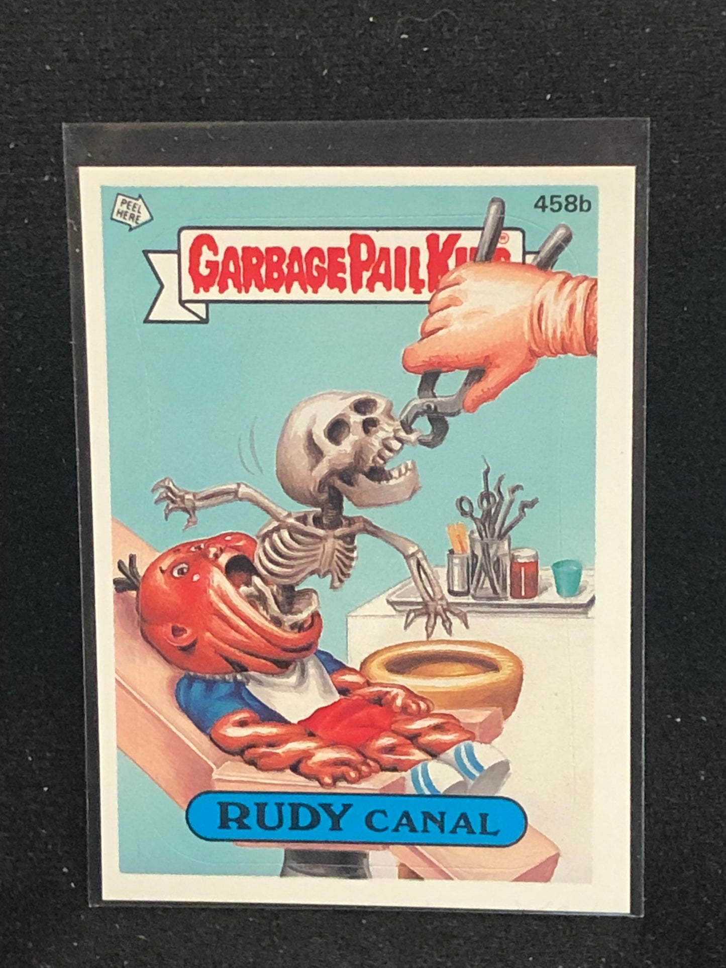 Garbage Pail Kids Original Series 11 (os11) 458b Rudy Canal