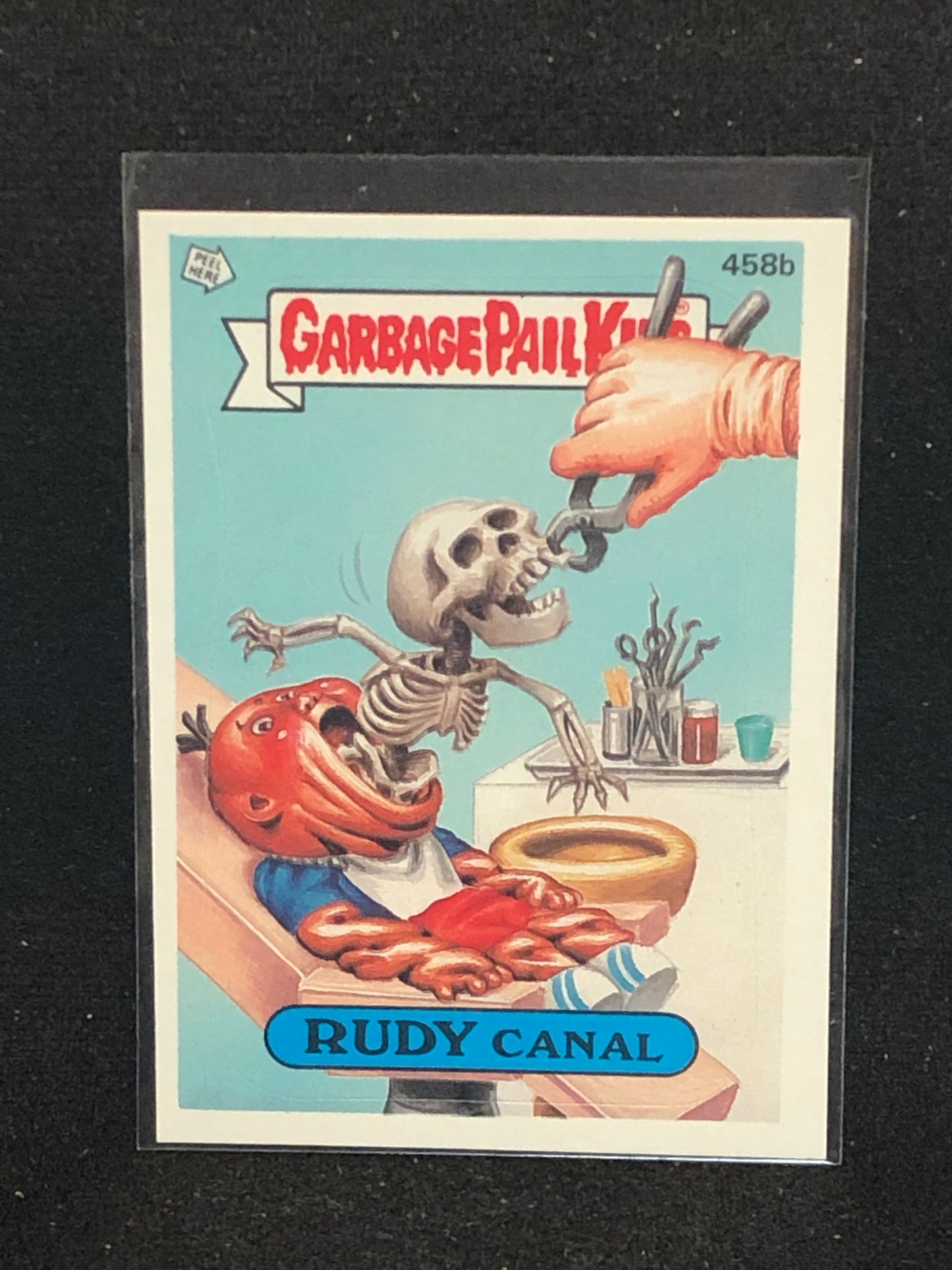 Garbage Pail Kids Original Series 11 (os11) 458b Rudy Canal