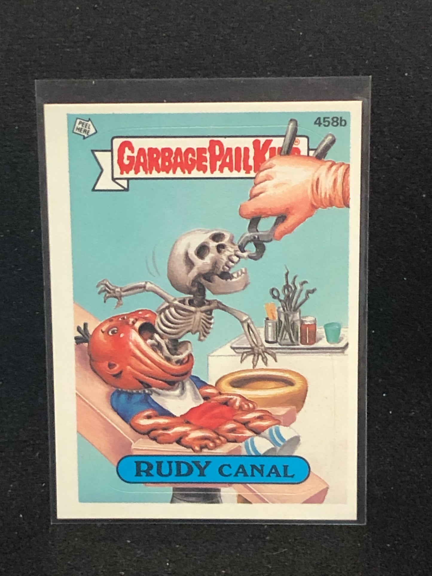 Garbage Pail Kids Original Series 11 (os11) 458b Rudy Canal