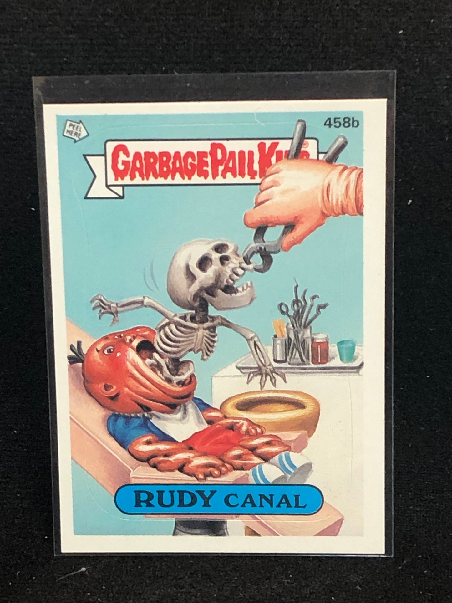 Garbage Pail Kids Original Series 11 (os11) 458b Rudy Canal
