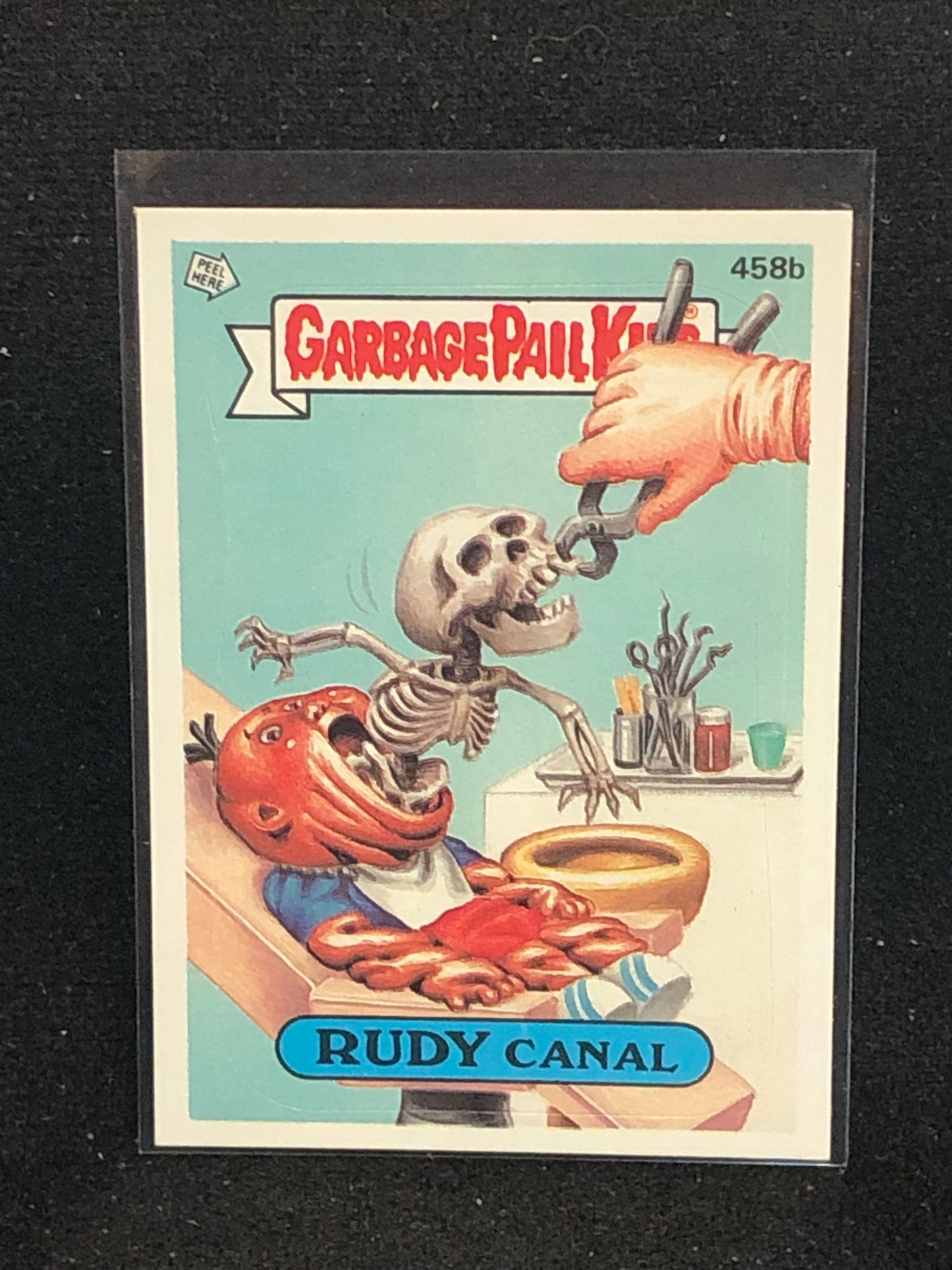 Garbage Pail Kids Original Series 11 (os11) 458b Rudy Canal