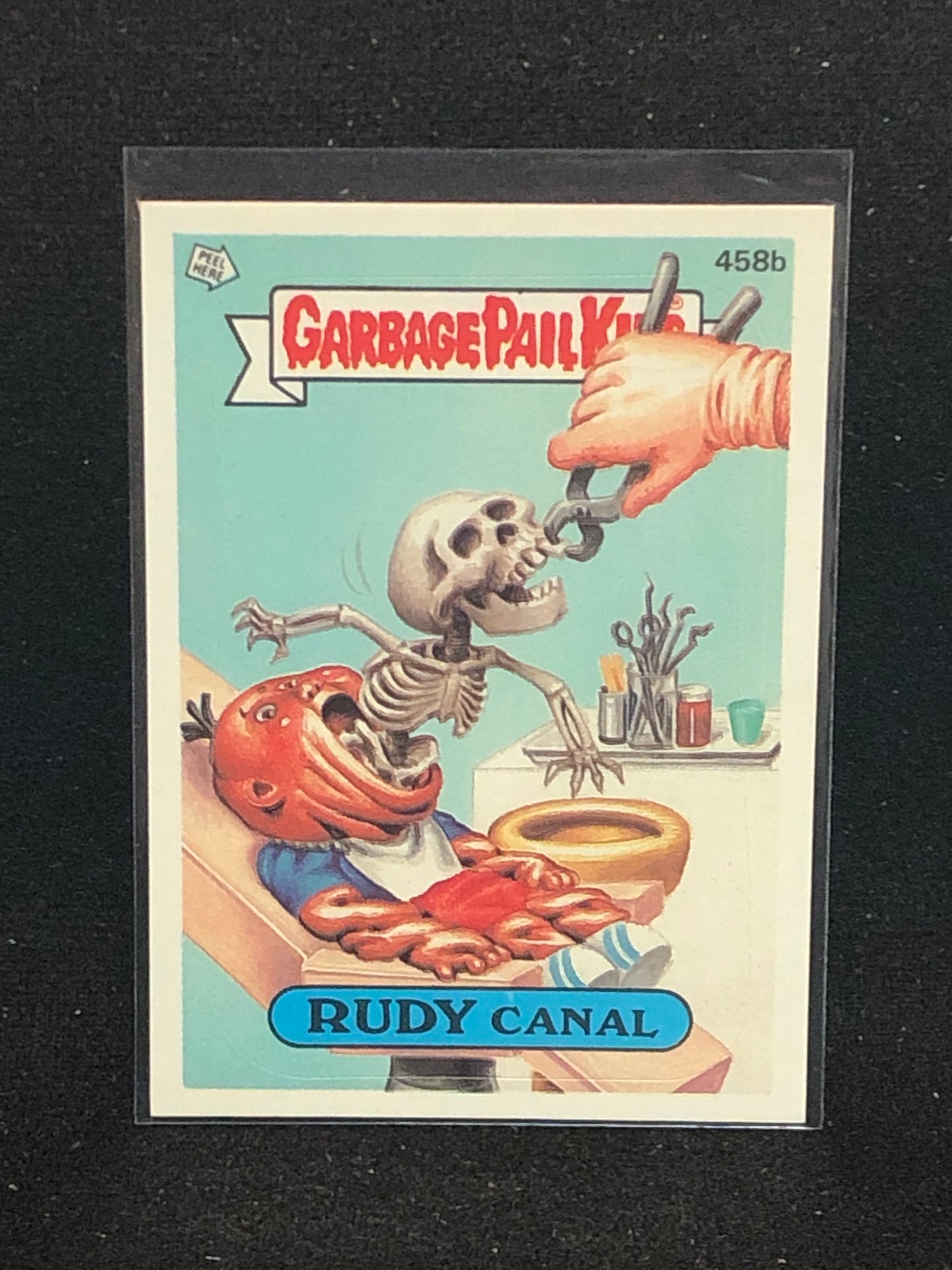 Garbage Pail Kids Original Series 11 (os11) 458b Rudy Canal