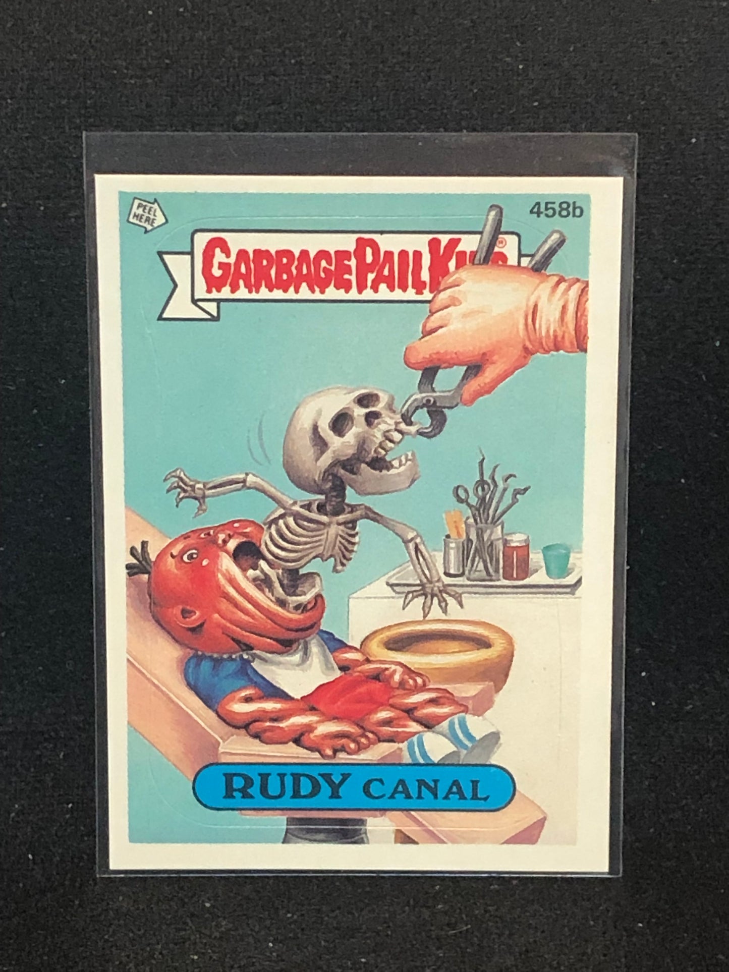 Garbage Pail Kids Original Series 11 (os11) 458b Rudy Canal