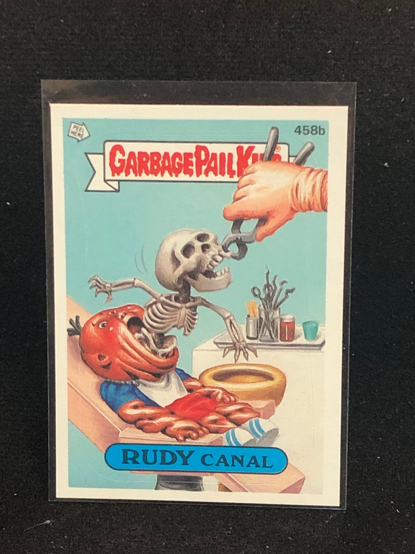 Garbage Pail Kids Original Series 11 (os11) 458b Rudy Canal