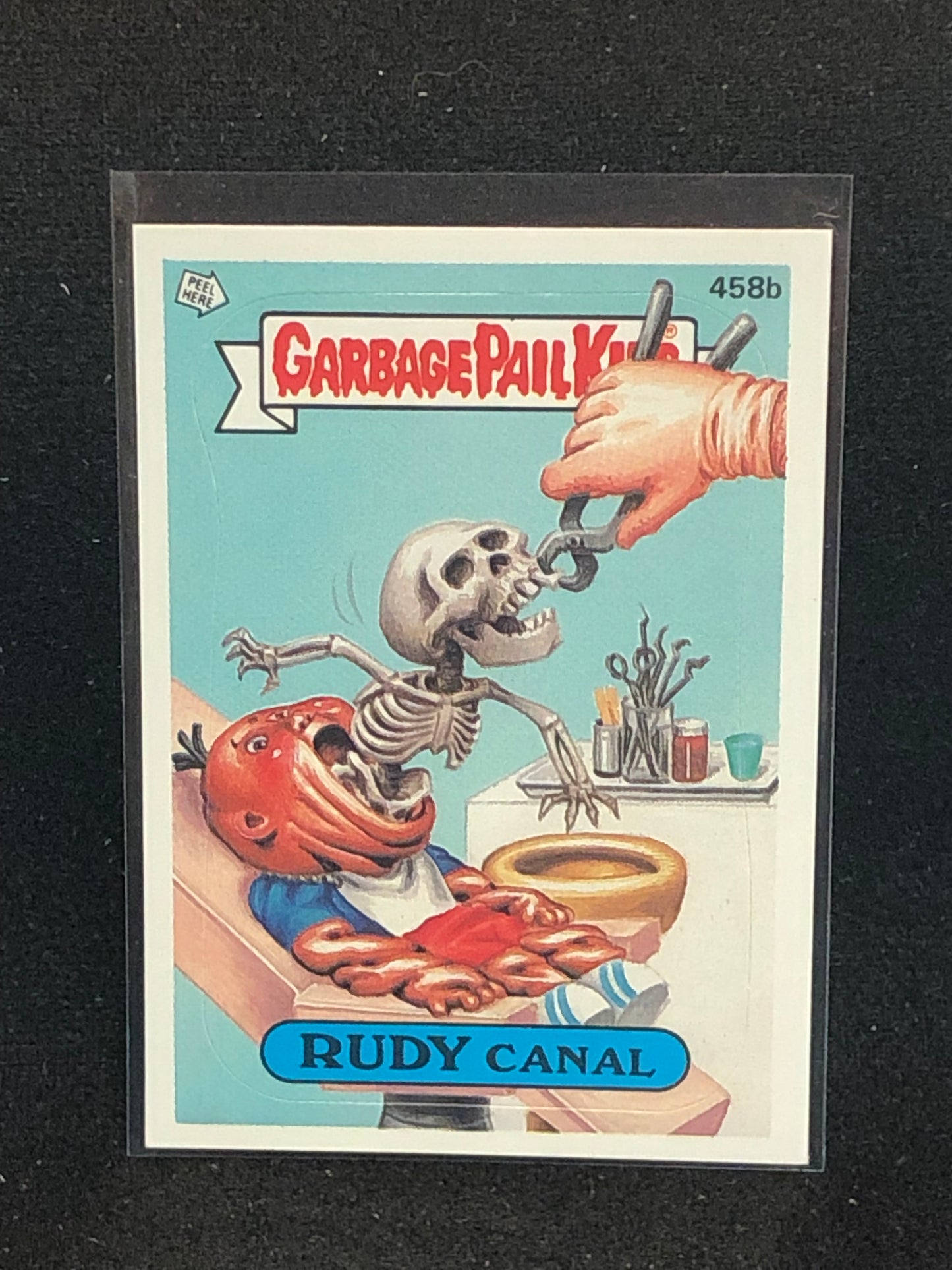 Garbage Pail Kids Original Series 11 (os11) 458b Rudy Canal