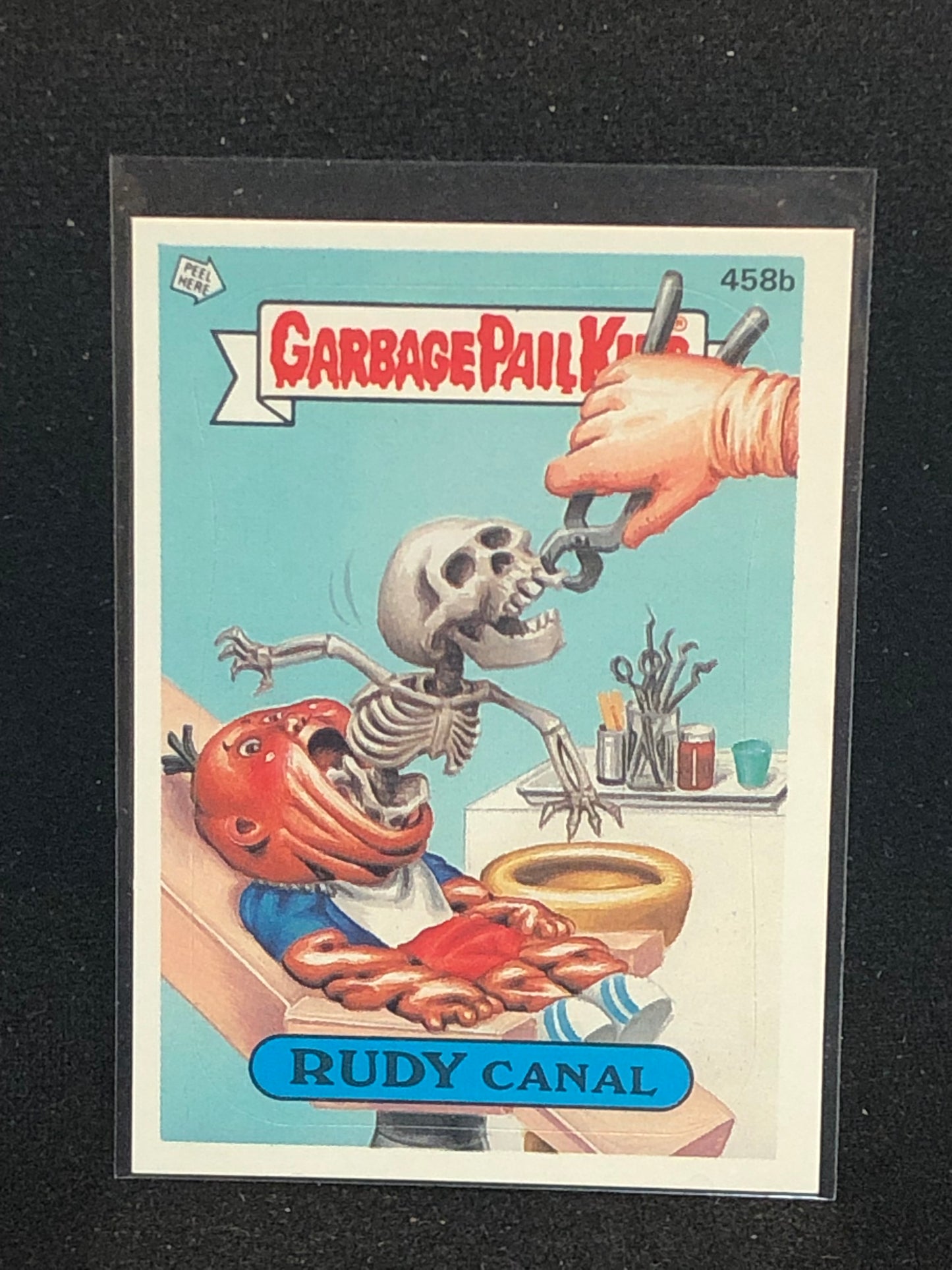 Garbage Pail Kids Original Series 11 (os11) 458b Rudy Canal