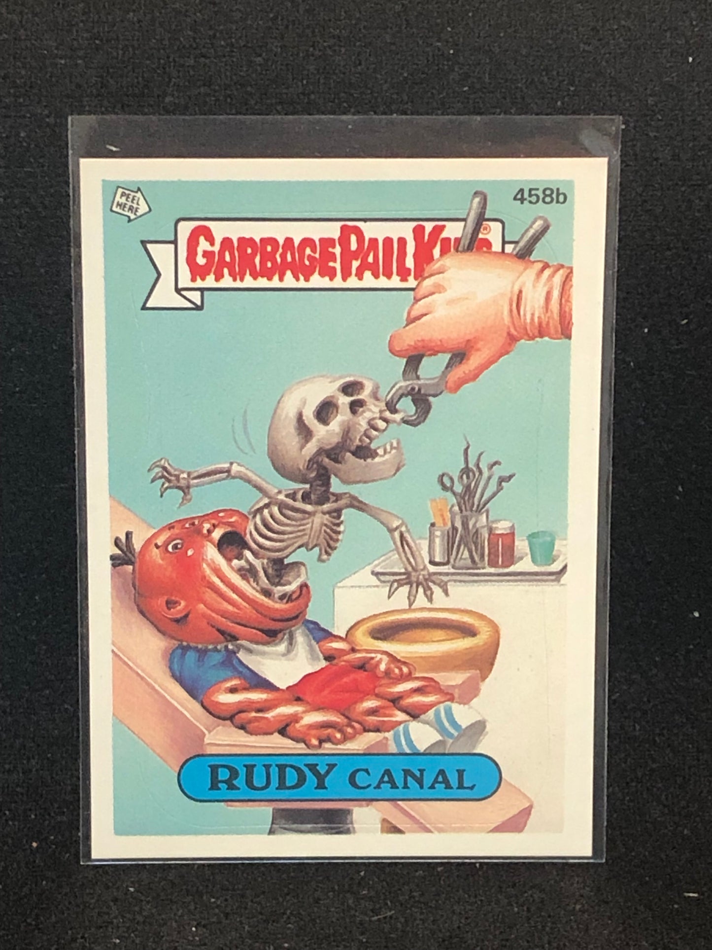 Garbage Pail Kids Original Series 11 (os11) 458b Rudy Canal