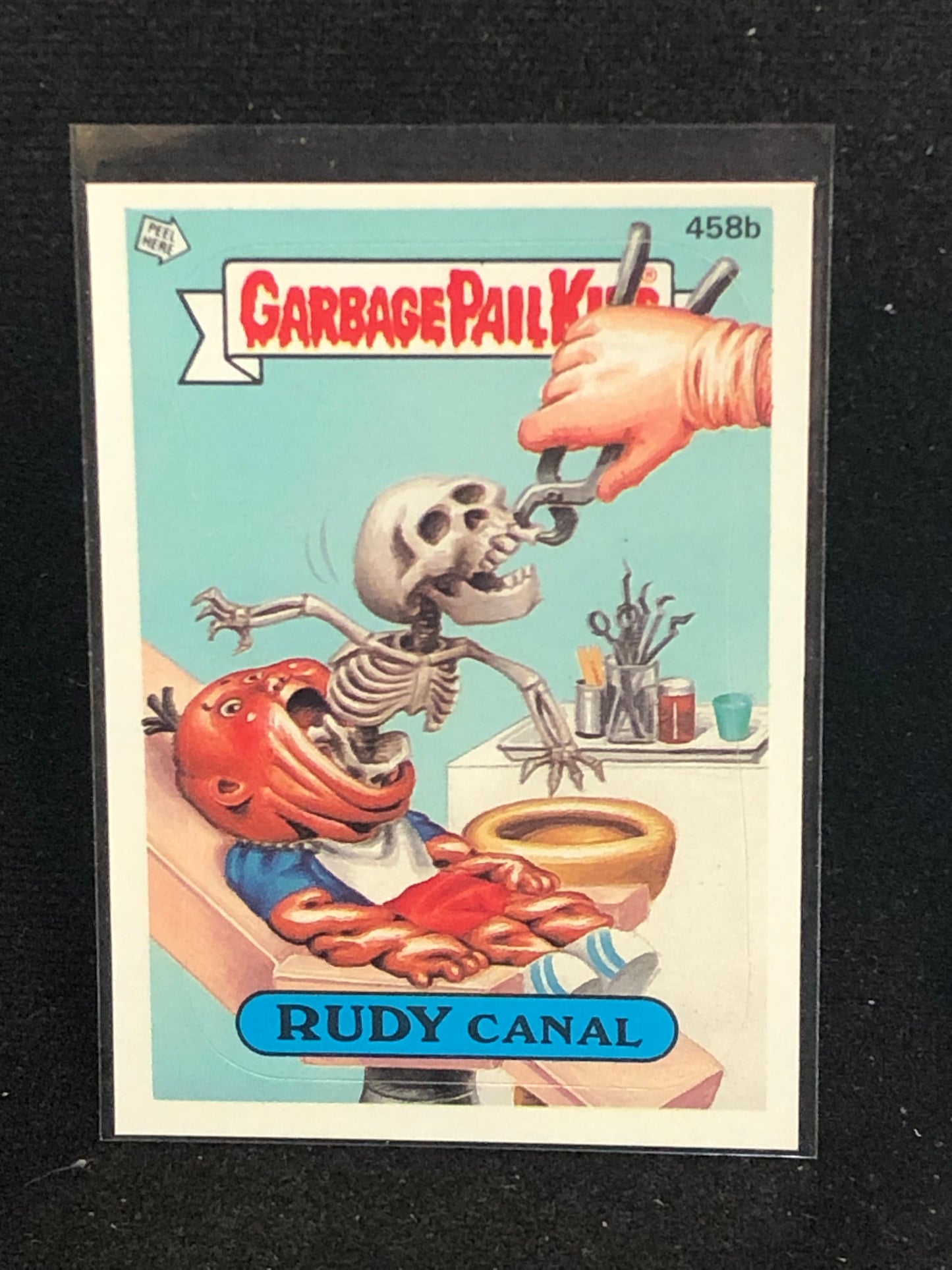 Garbage Pail Kids Original Series 11 (os11) 458b Rudy Canal