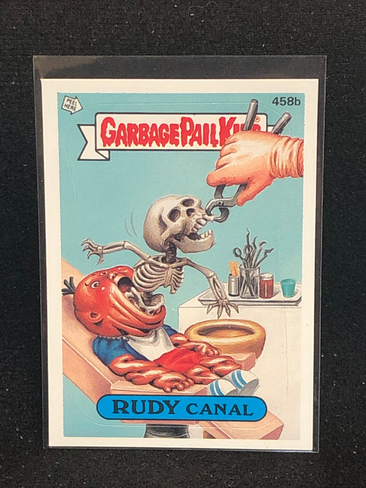 Garbage Pail Kids Original Series 11 (os11) 458b Rudy Canal