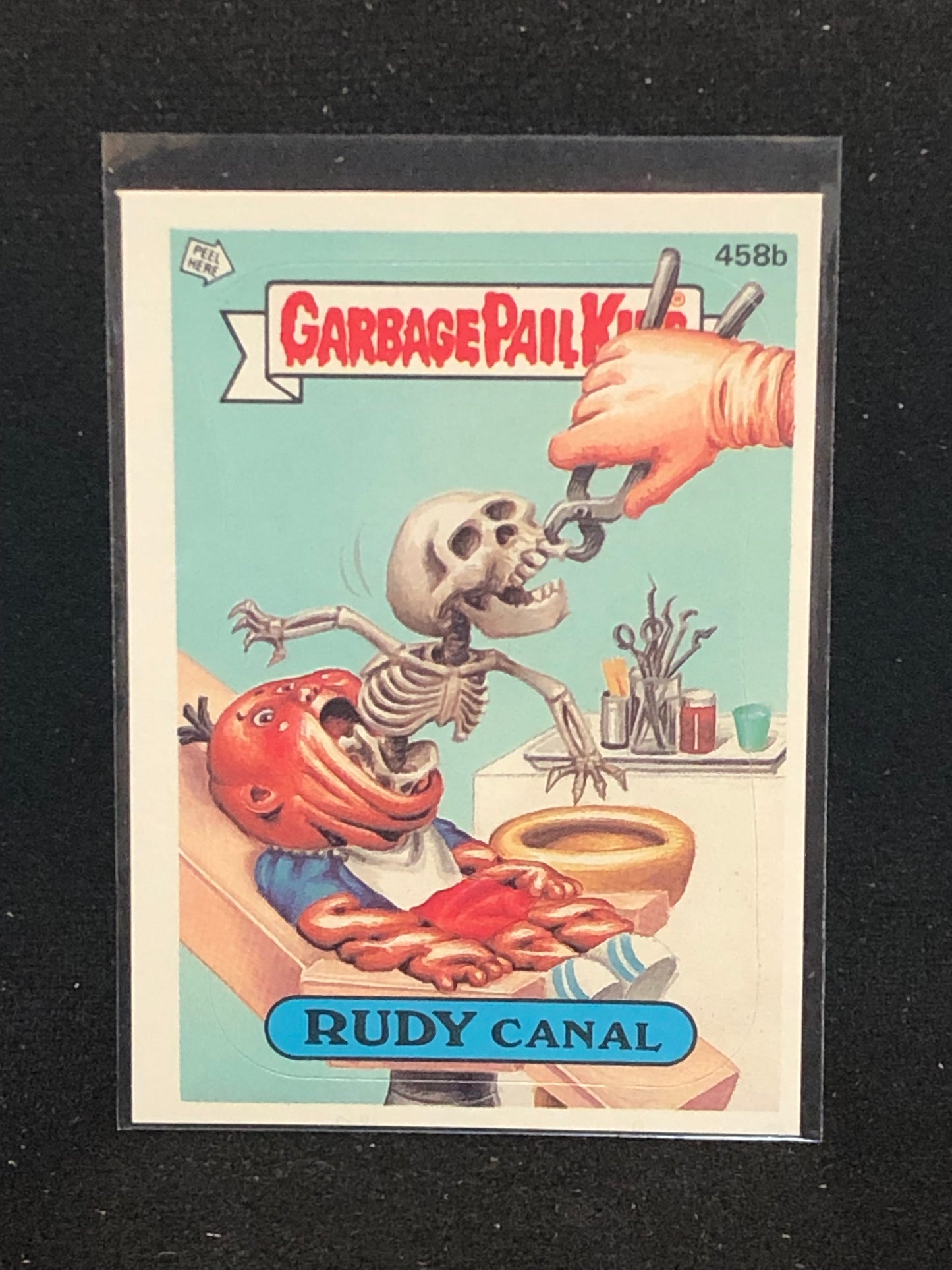 Garbage Pail Kids Original Series 11 (os11) 458b Rudy Canal
