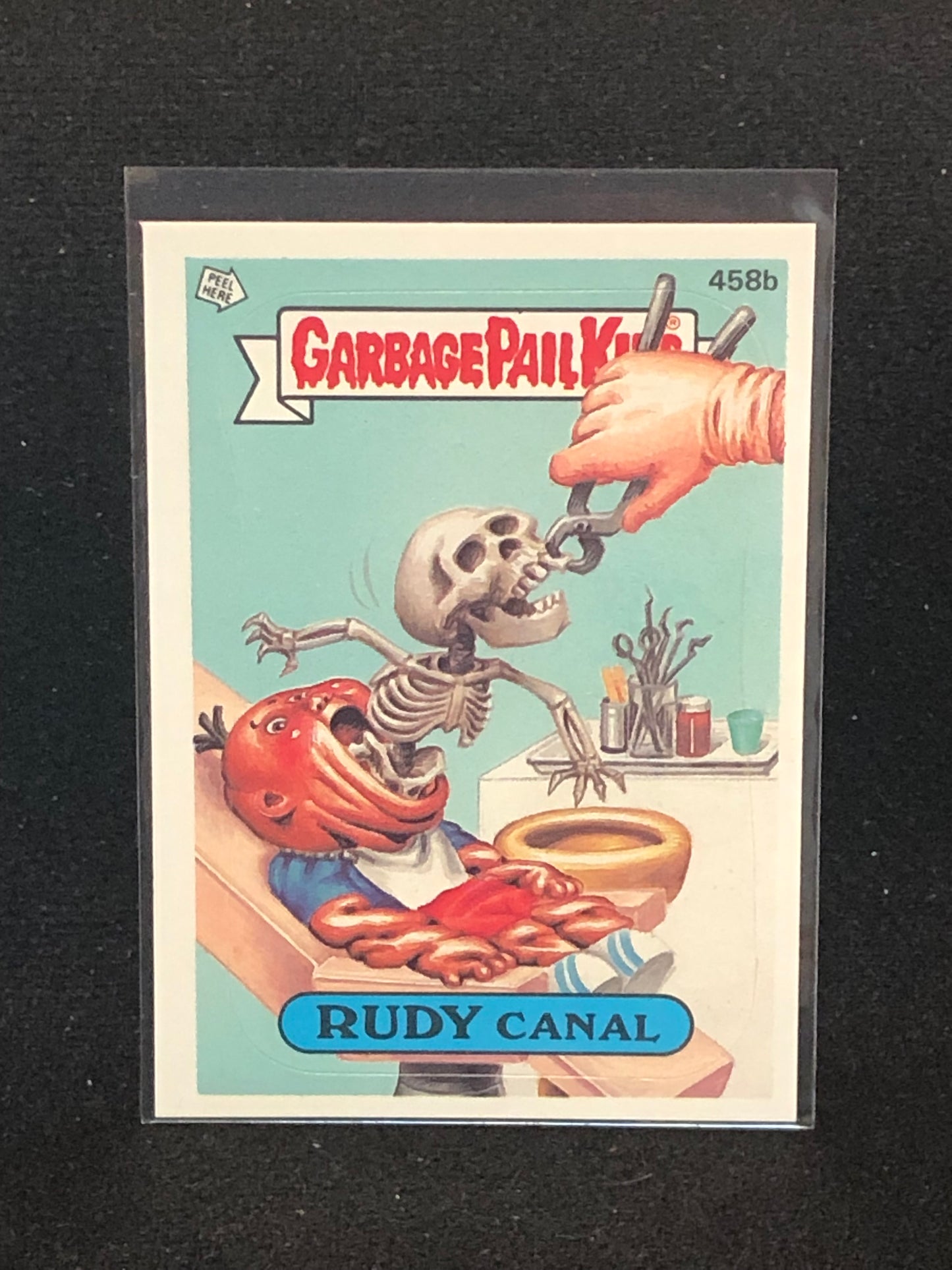 Garbage Pail Kids Original Series 11 (os11) 458b Rudy Canal