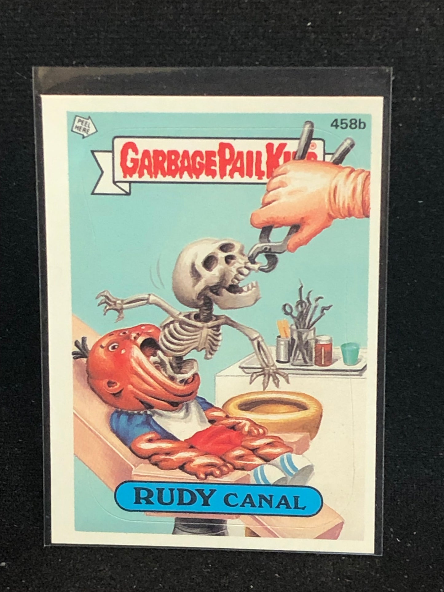 Garbage Pail Kids Original Series 11 (os11) 458b Rudy Canal