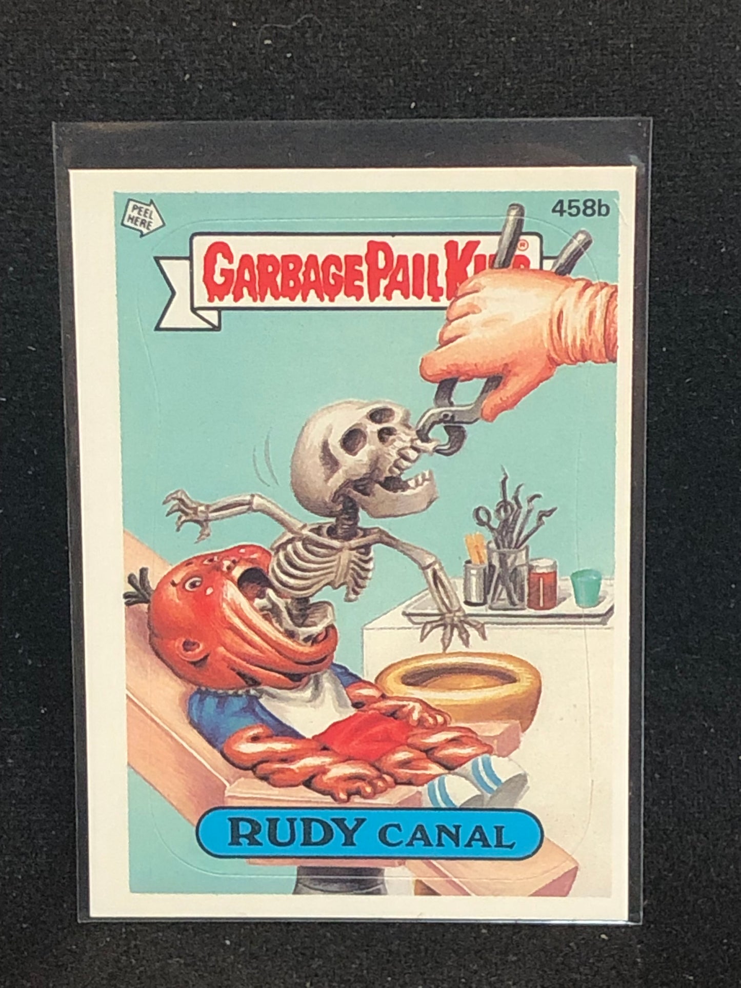 Garbage Pail Kids Original Series 11 (os11) 458b Rudy Canal
