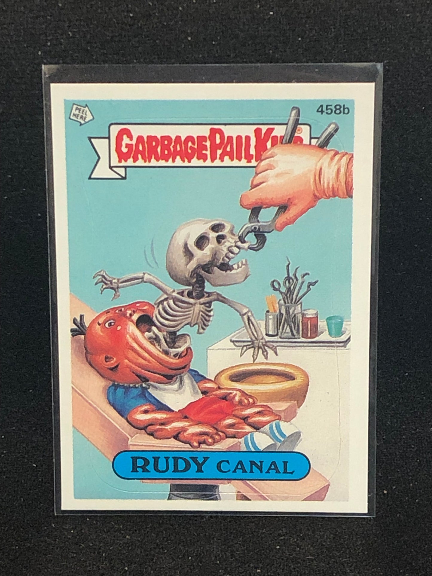 Garbage Pail Kids Original Series 11 (os11) 458b Rudy Canal
