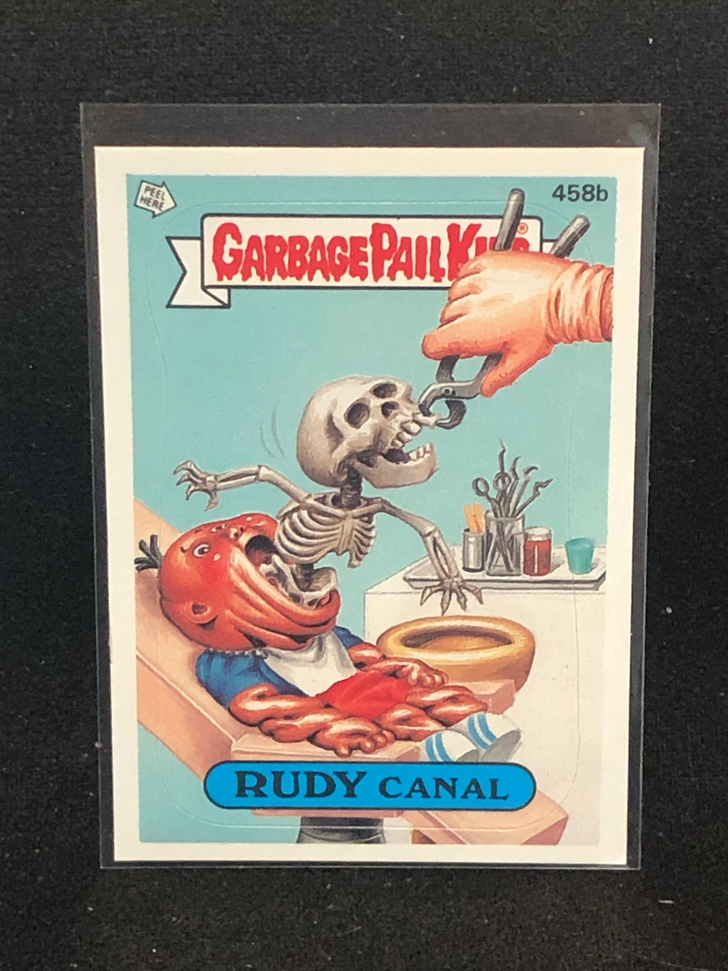 Garbage Pail Kids Original Series 11 (os11) 458b Rudy Canal