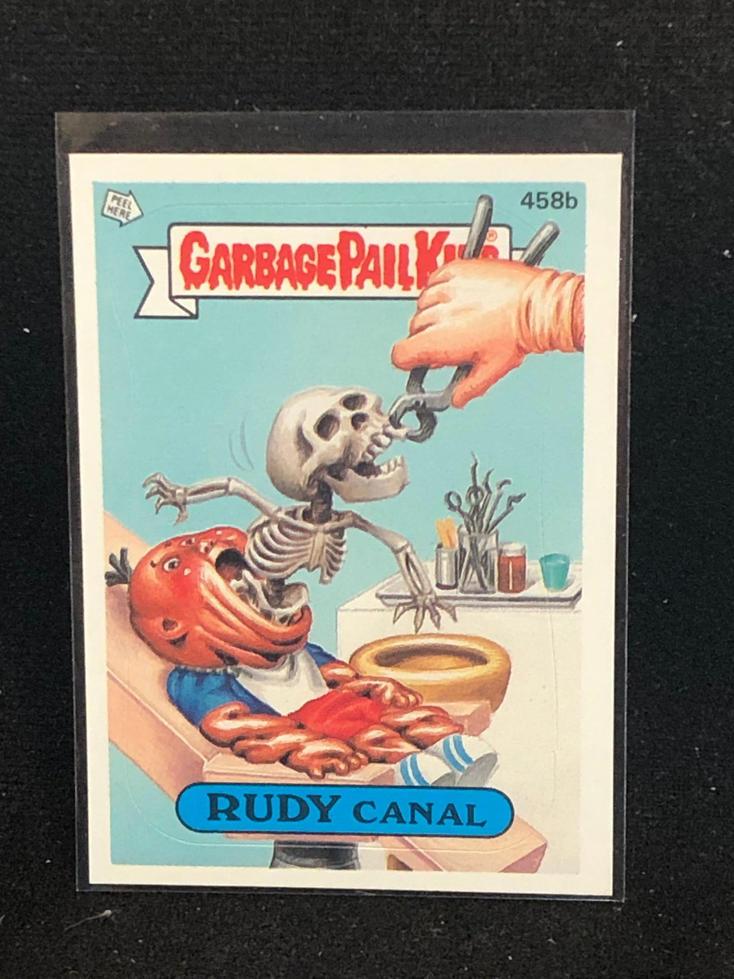 Garbage Pail Kids Original Series 11 (os11) 458b Rudy Canal