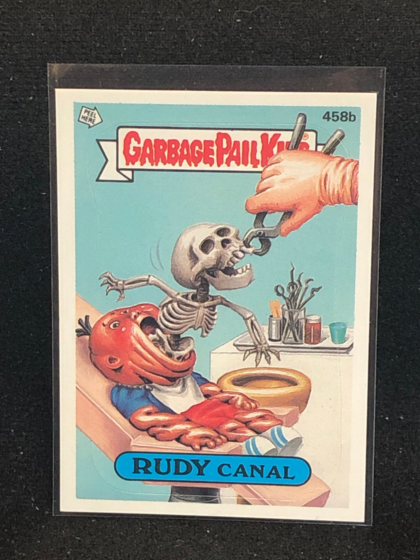 Garbage Pail Kids Original Series 11 (os11) 458b Rudy Canal