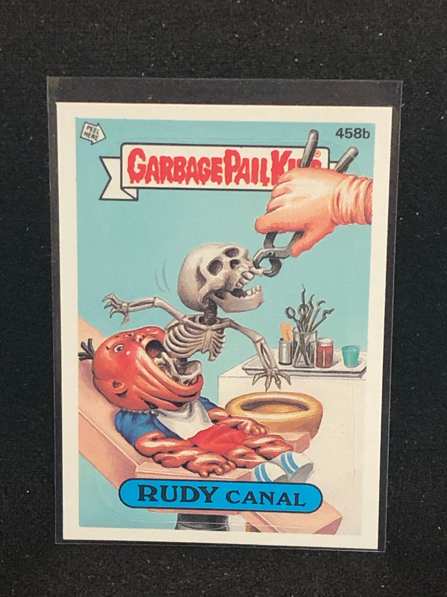 Garbage Pail Kids Original Series 11 (os11) 458b Rudy Canal