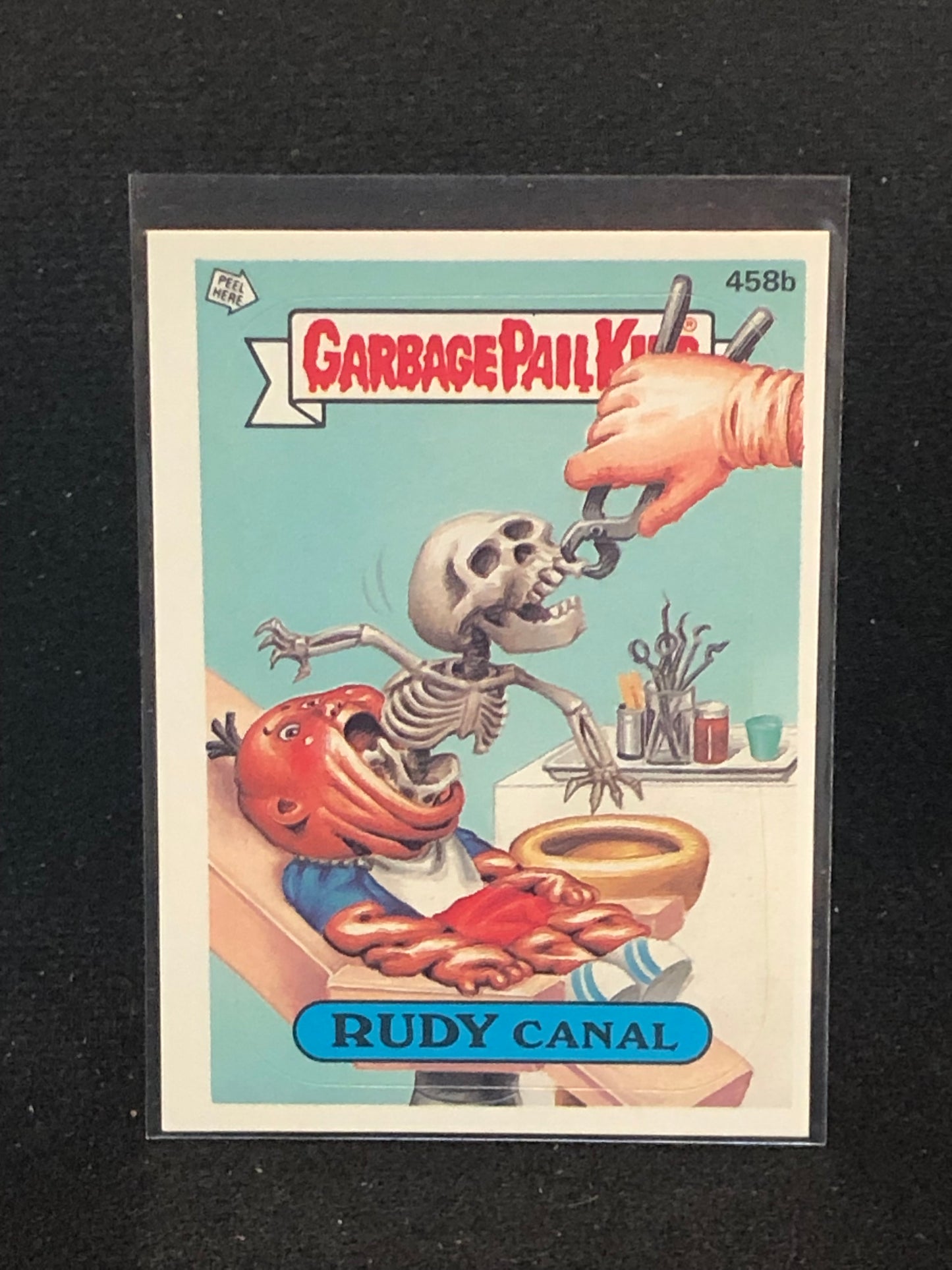 Garbage Pail Kids Original Series 11 (os11) 458b Rudy Canal