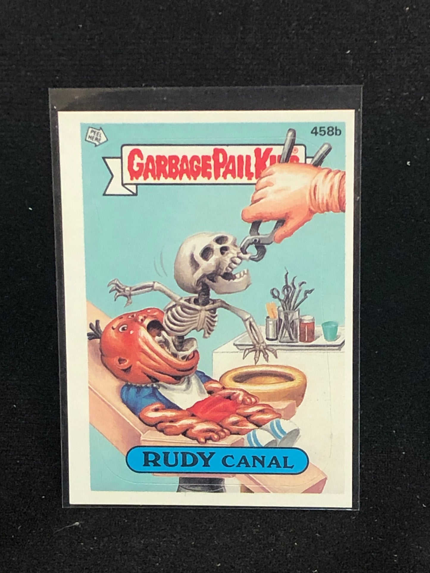 Garbage Pail Kids Original Series 11 (os11) 458b Rudy Canal