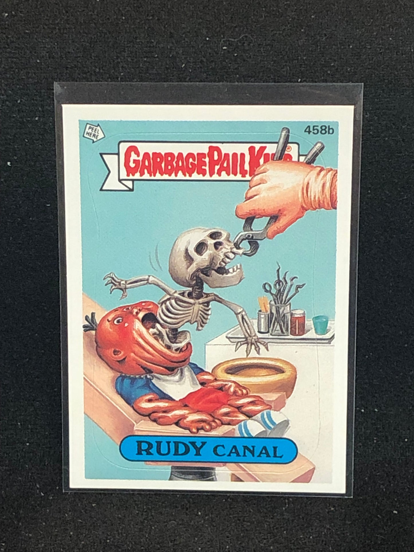 Garbage Pail Kids Original Series 11 (os11) 458b Rudy Canal