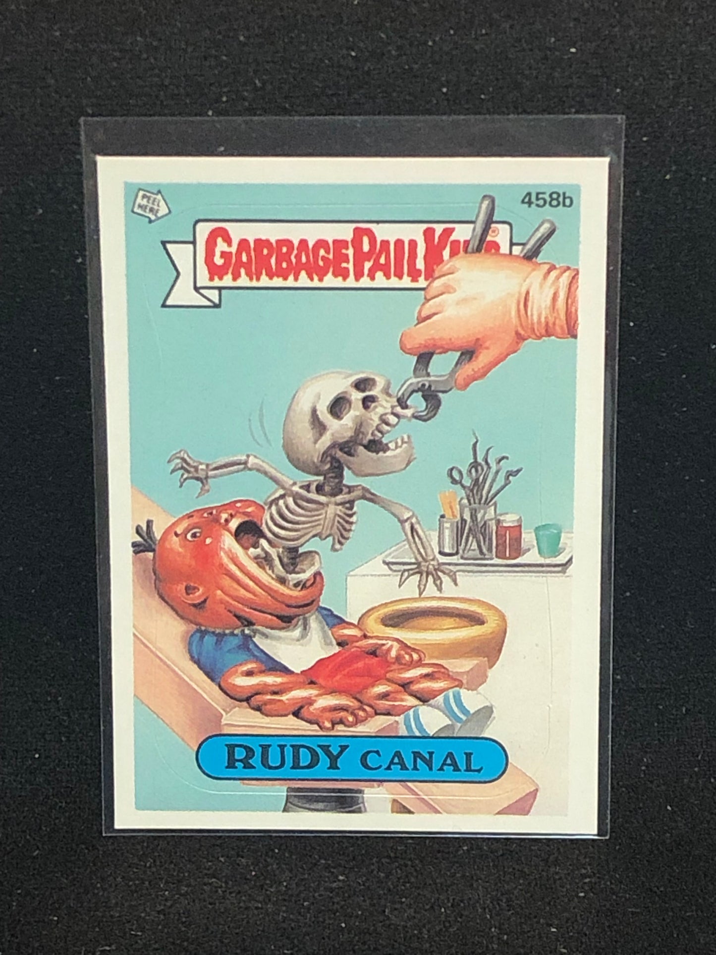 Garbage Pail Kids Original Series 11 (os11) 458b Rudy Canal
