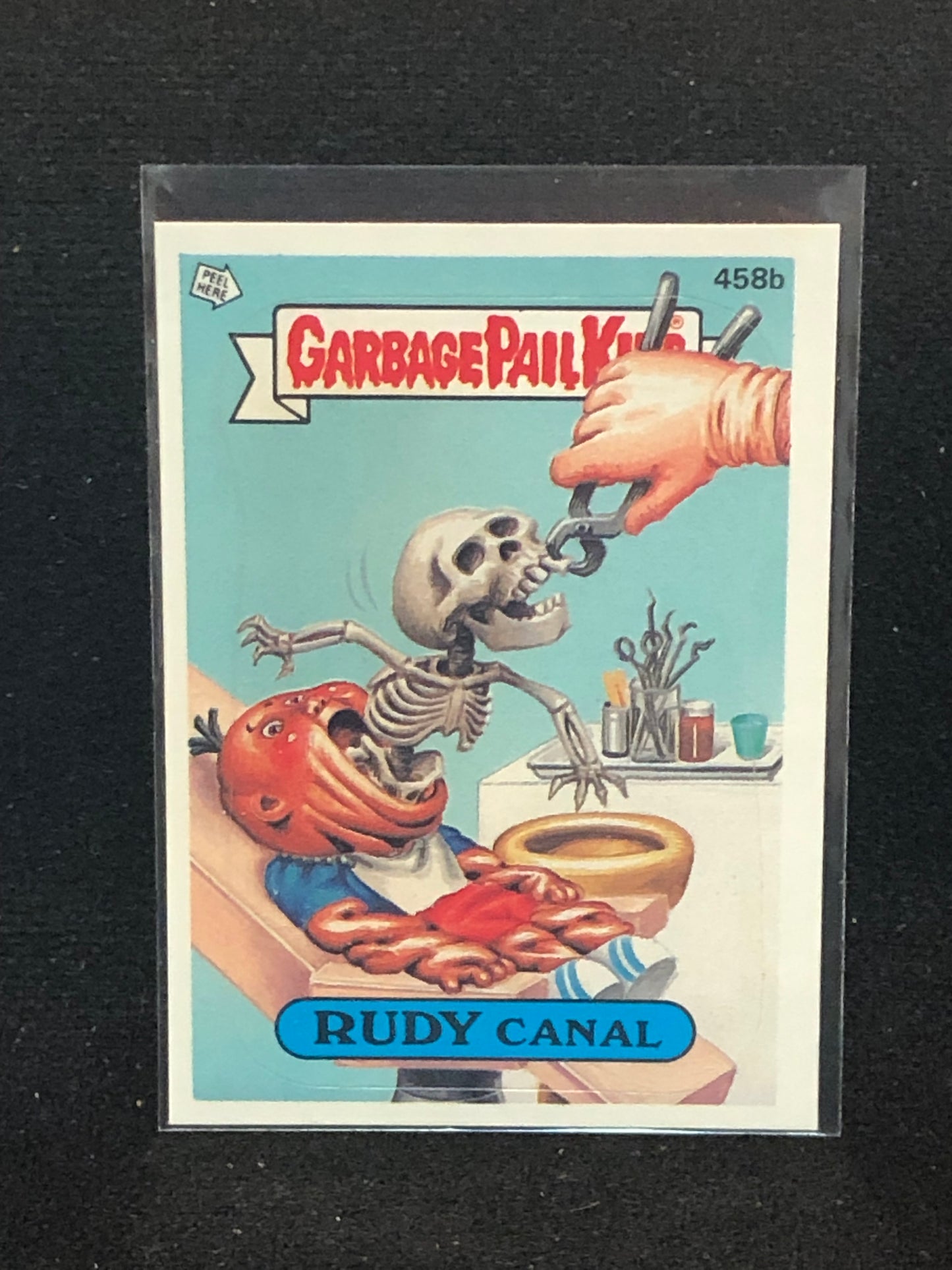 Garbage Pail Kids Original Series 11 (os11) 458b Rudy Canal