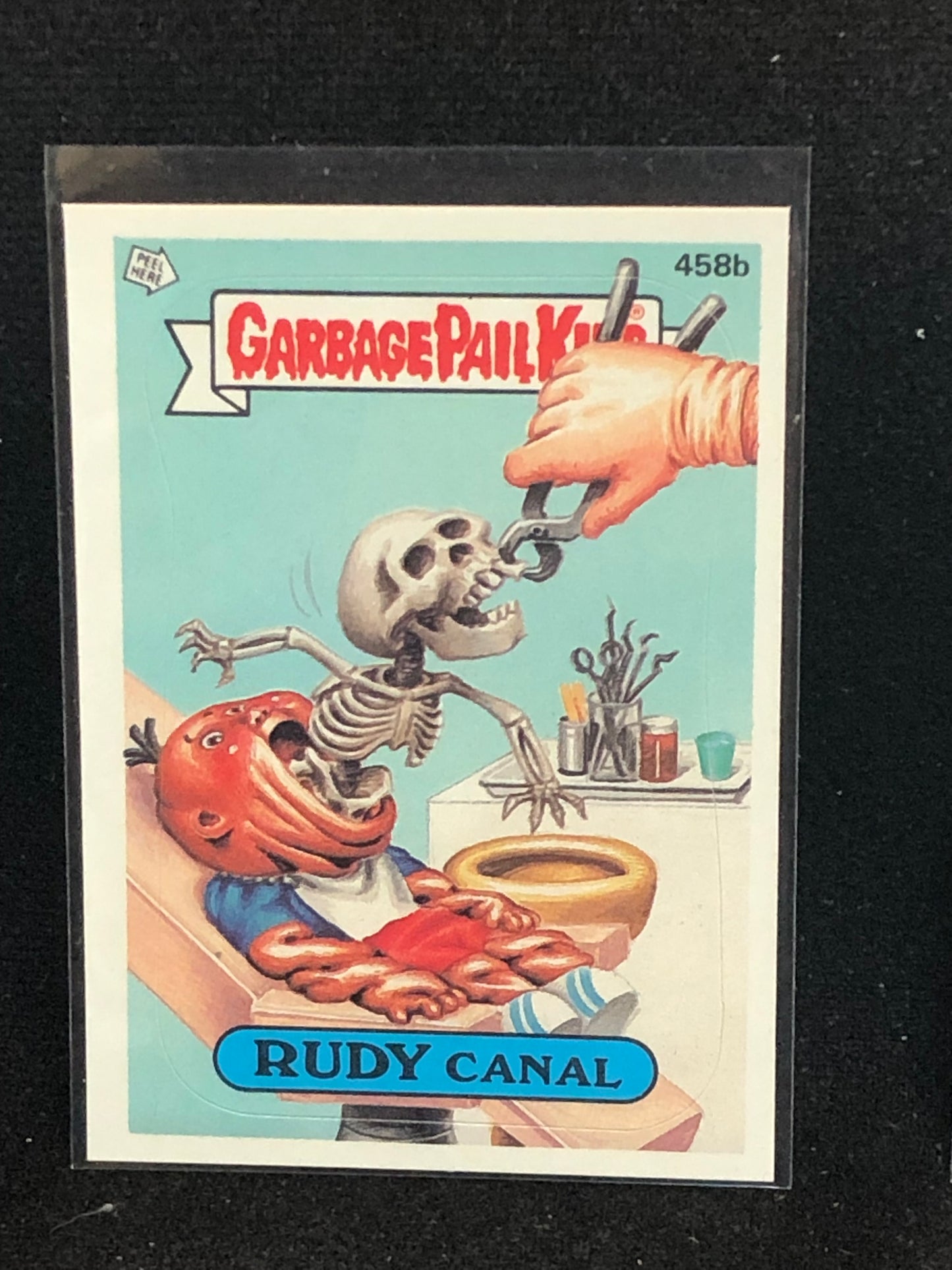 Garbage Pail Kids Original Series 11 (os11) 458b Rudy Canal