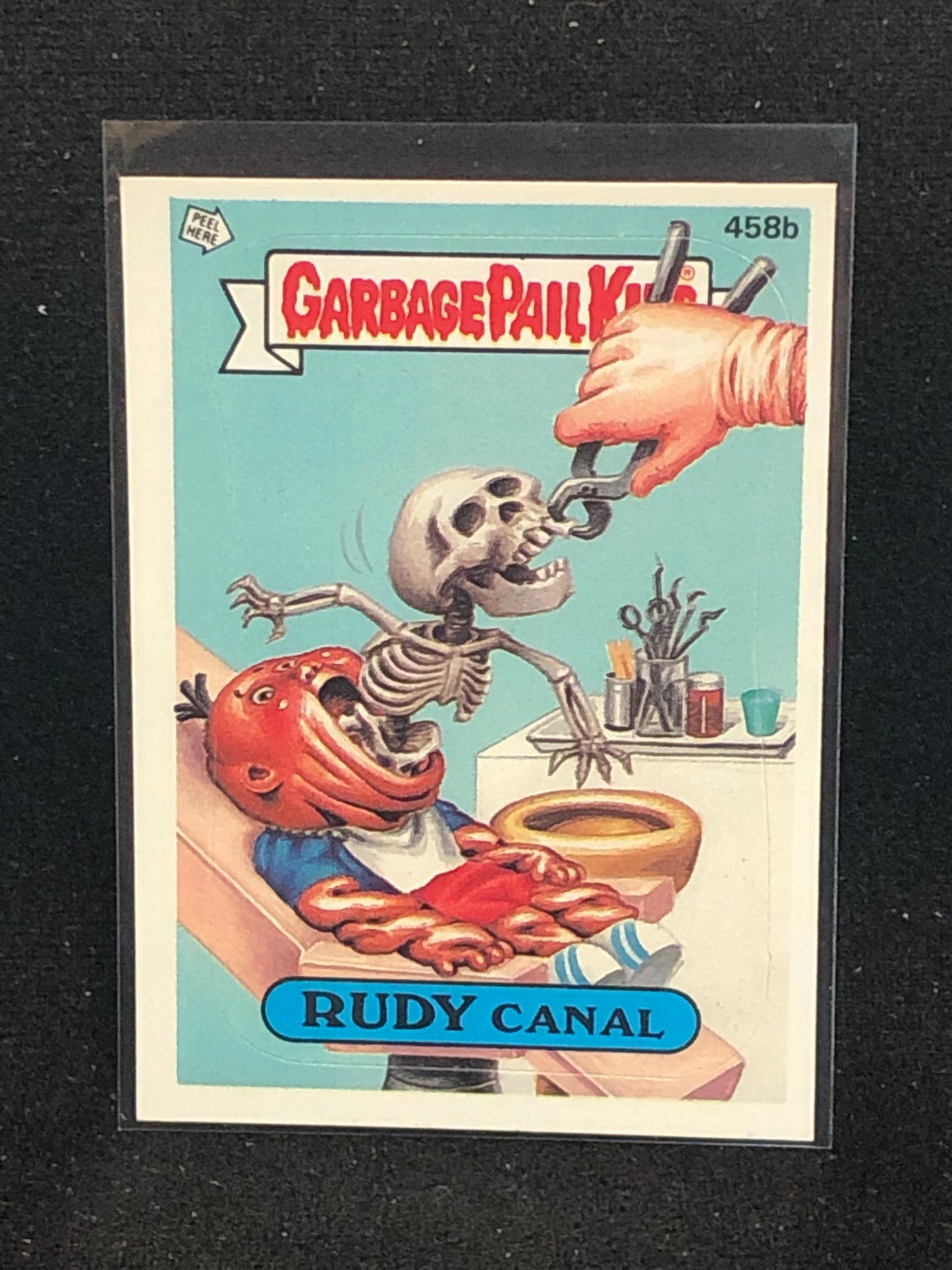 Garbage Pail Kids Original Series 11 (os11) 458b Rudy Canal