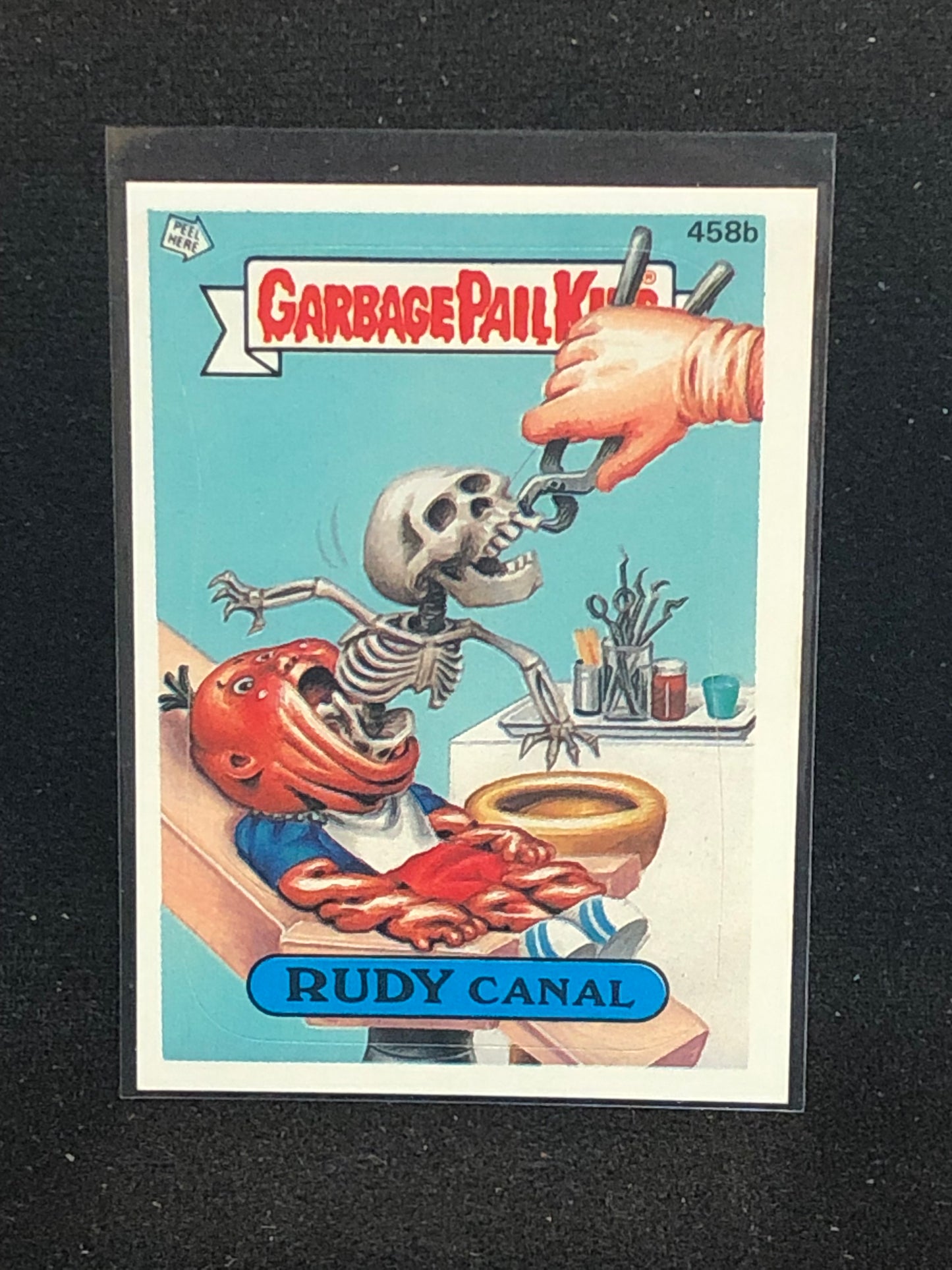 Garbage Pail Kids Original Series 11 (os11) 458b Rudy Canal