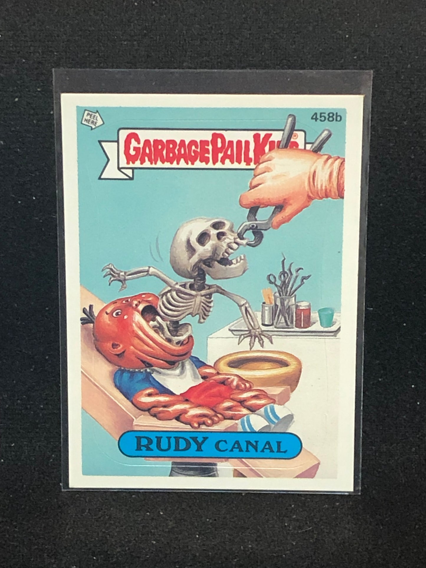 Garbage Pail Kids Original Series 11 (os11) 458b Rudy Canal
