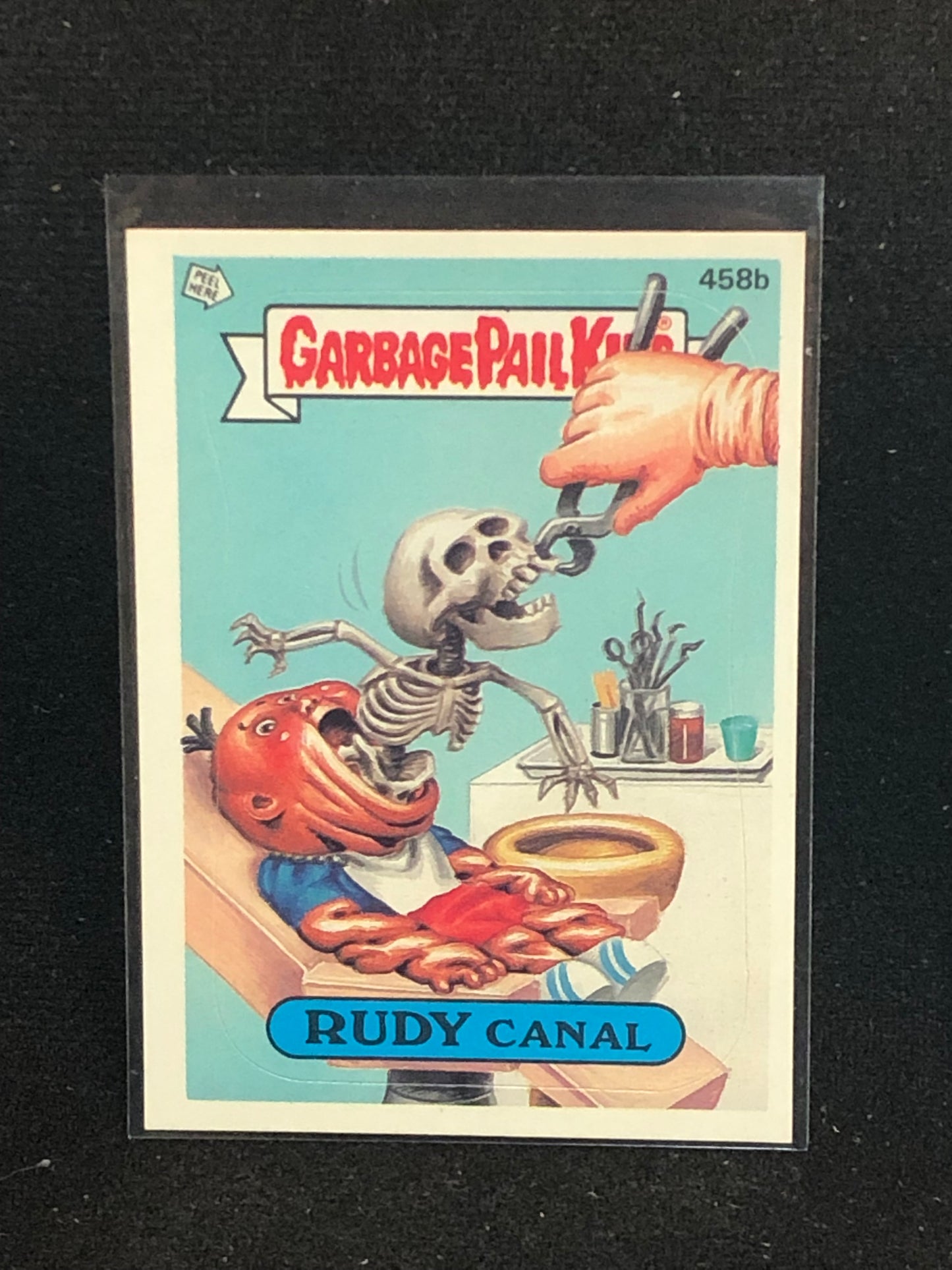 Garbage Pail Kids Original Series 11 (os11) 458b Rudy Canal