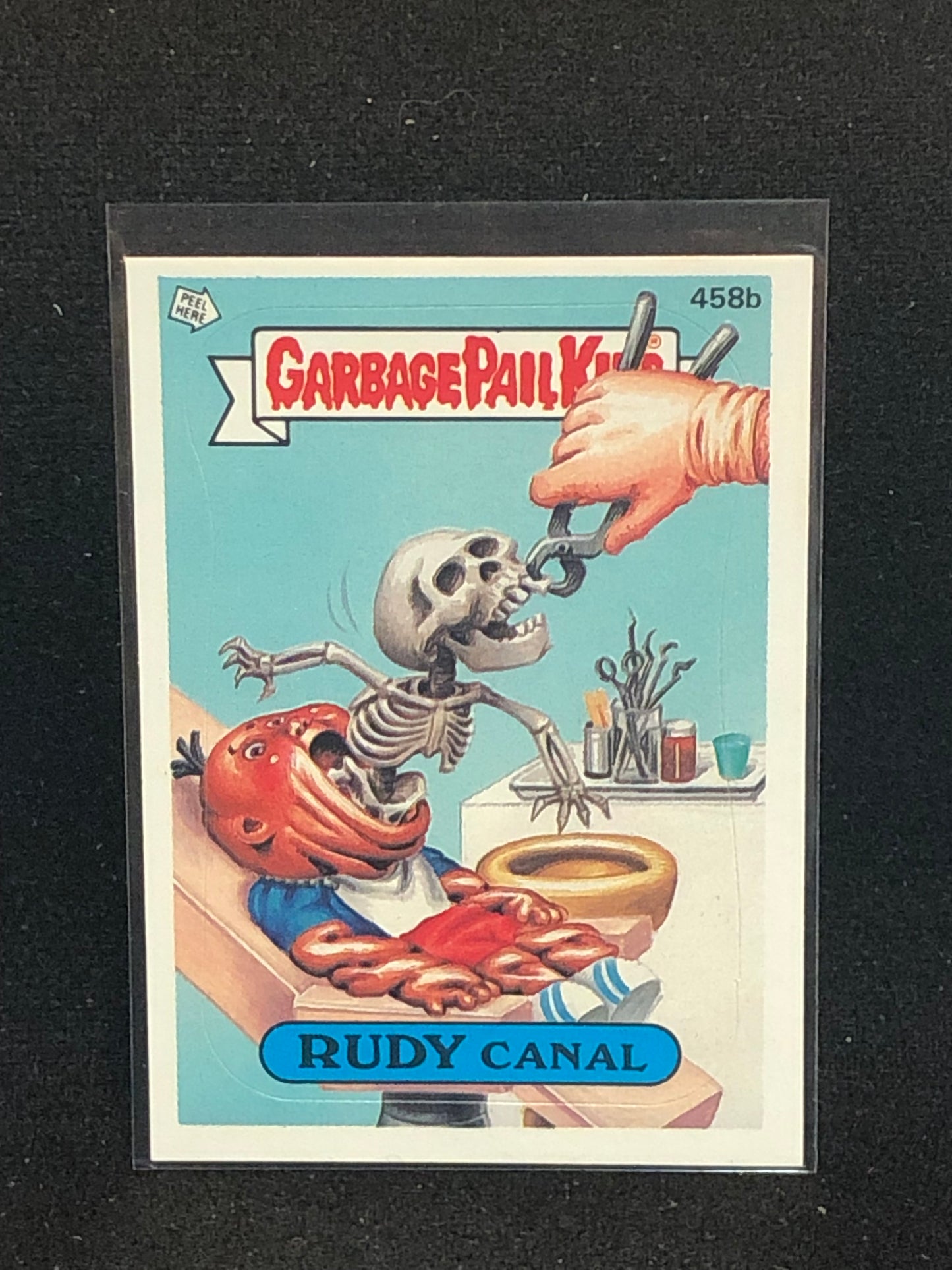 Garbage Pail Kids Original Series 11 (os11) 458b Rudy Canal