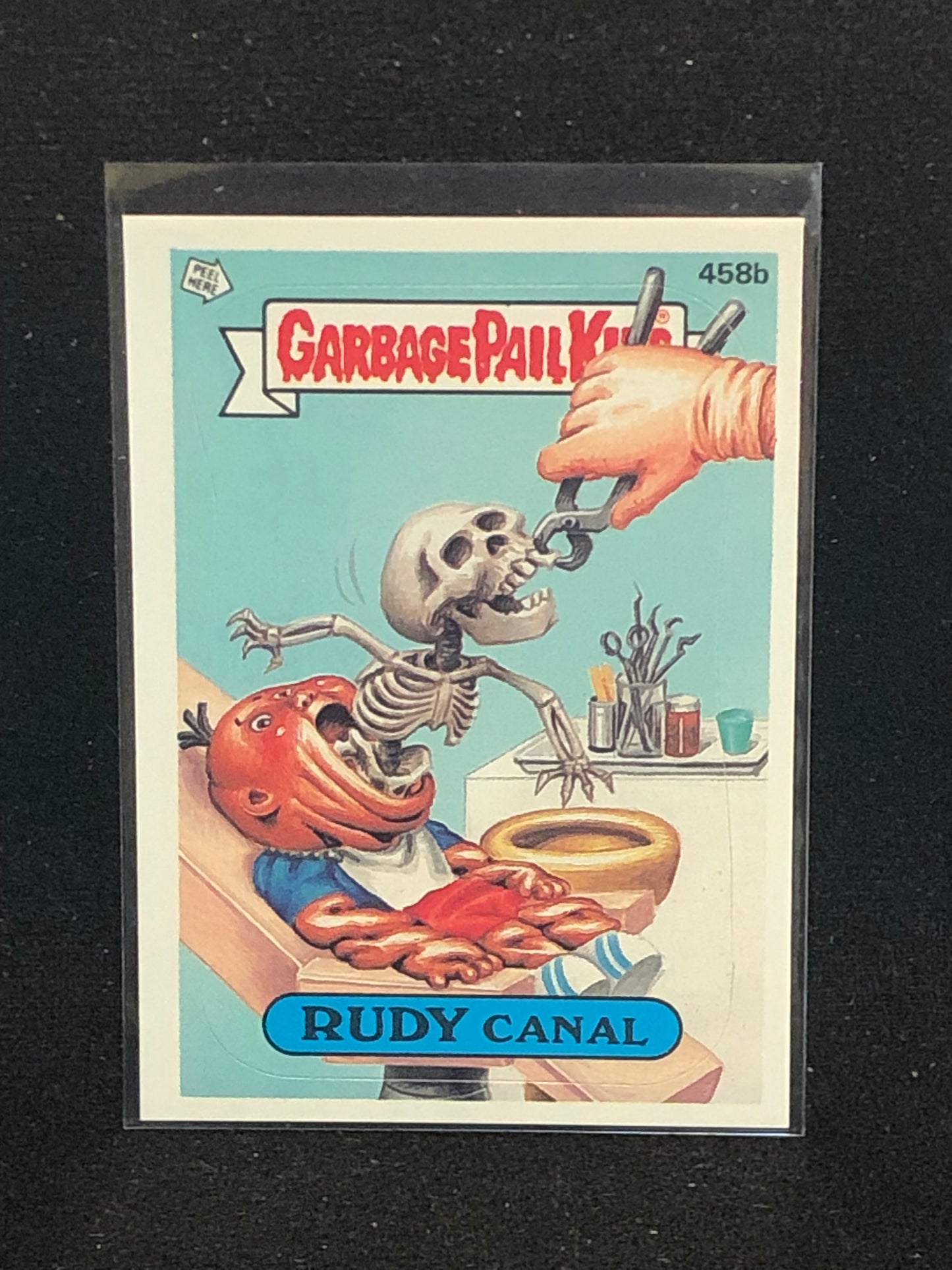 Garbage Pail Kids Original Series 11 (os11) 458b Rudy Canal