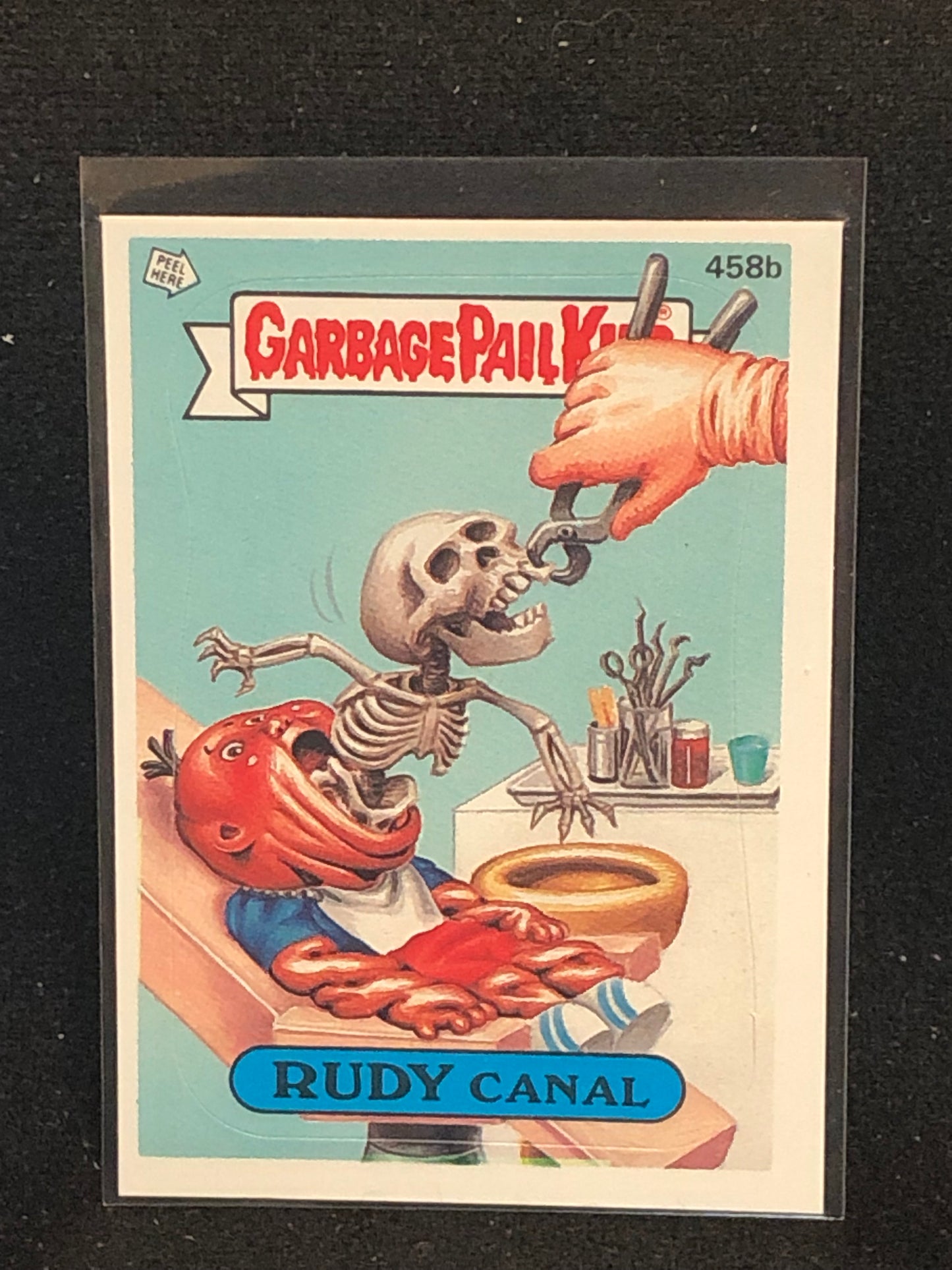 Garbage Pail Kids Original Series 11 (os11) 458b Rudy Canal