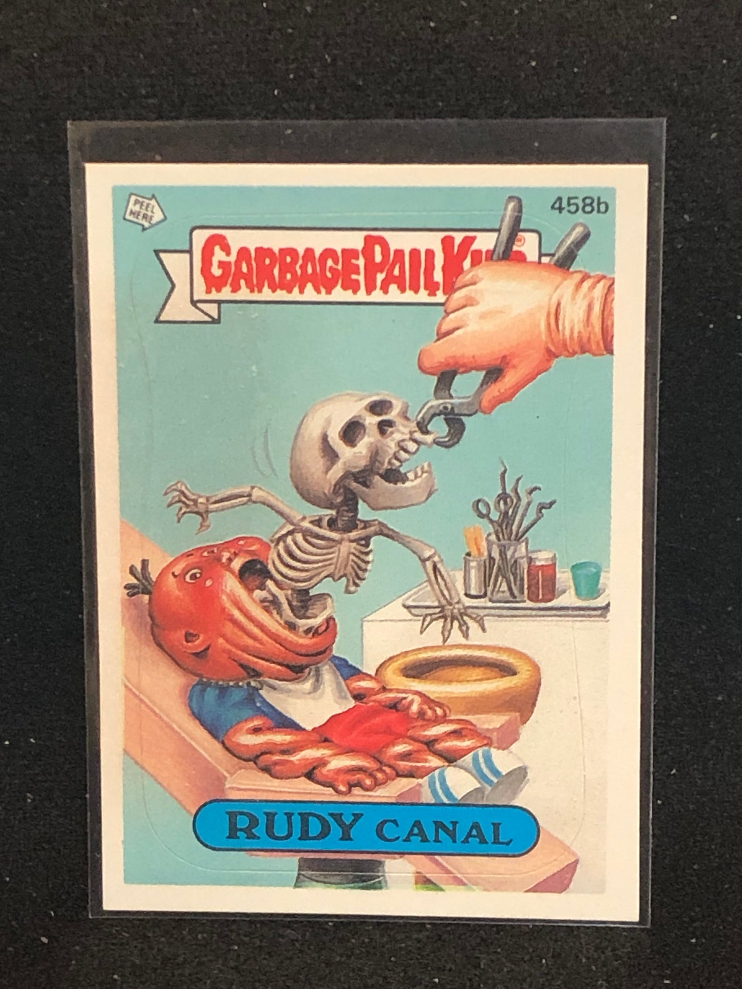 Garbage Pail Kids Original Series 11 (os11) 458b Rudy Canal