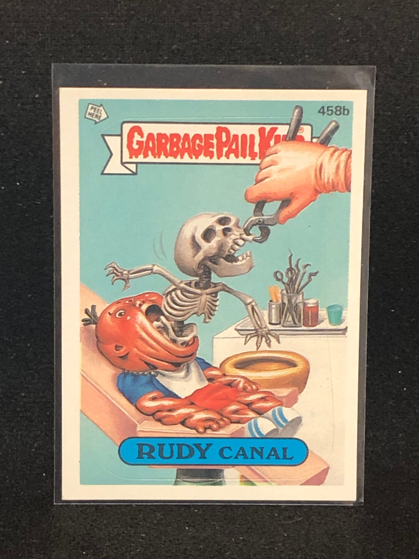 Garbage Pail Kids Original Series 11 (os11) 458b Rudy Canal