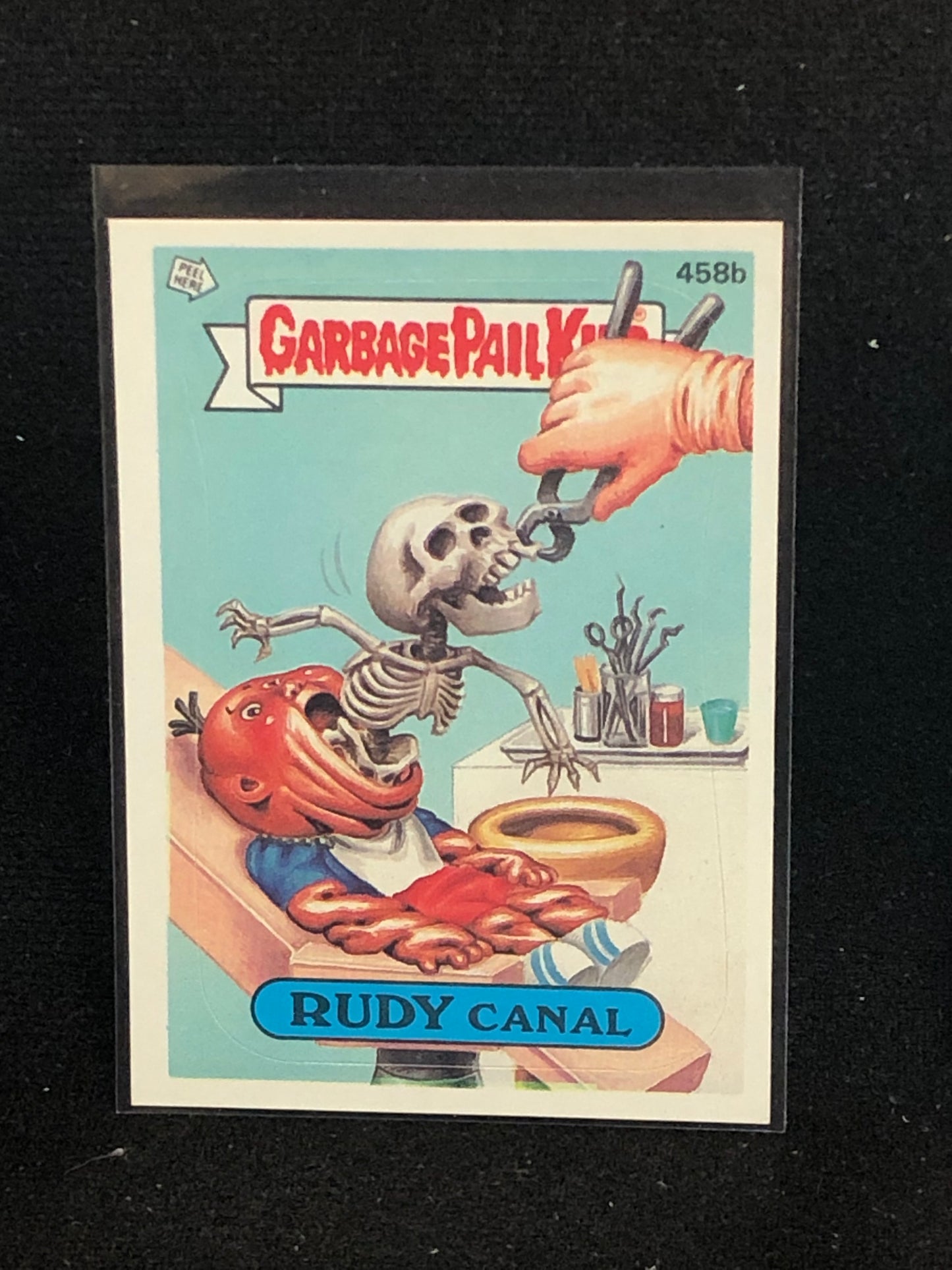 Garbage Pail Kids Original Series 11 (os11) 458b Rudy Canal