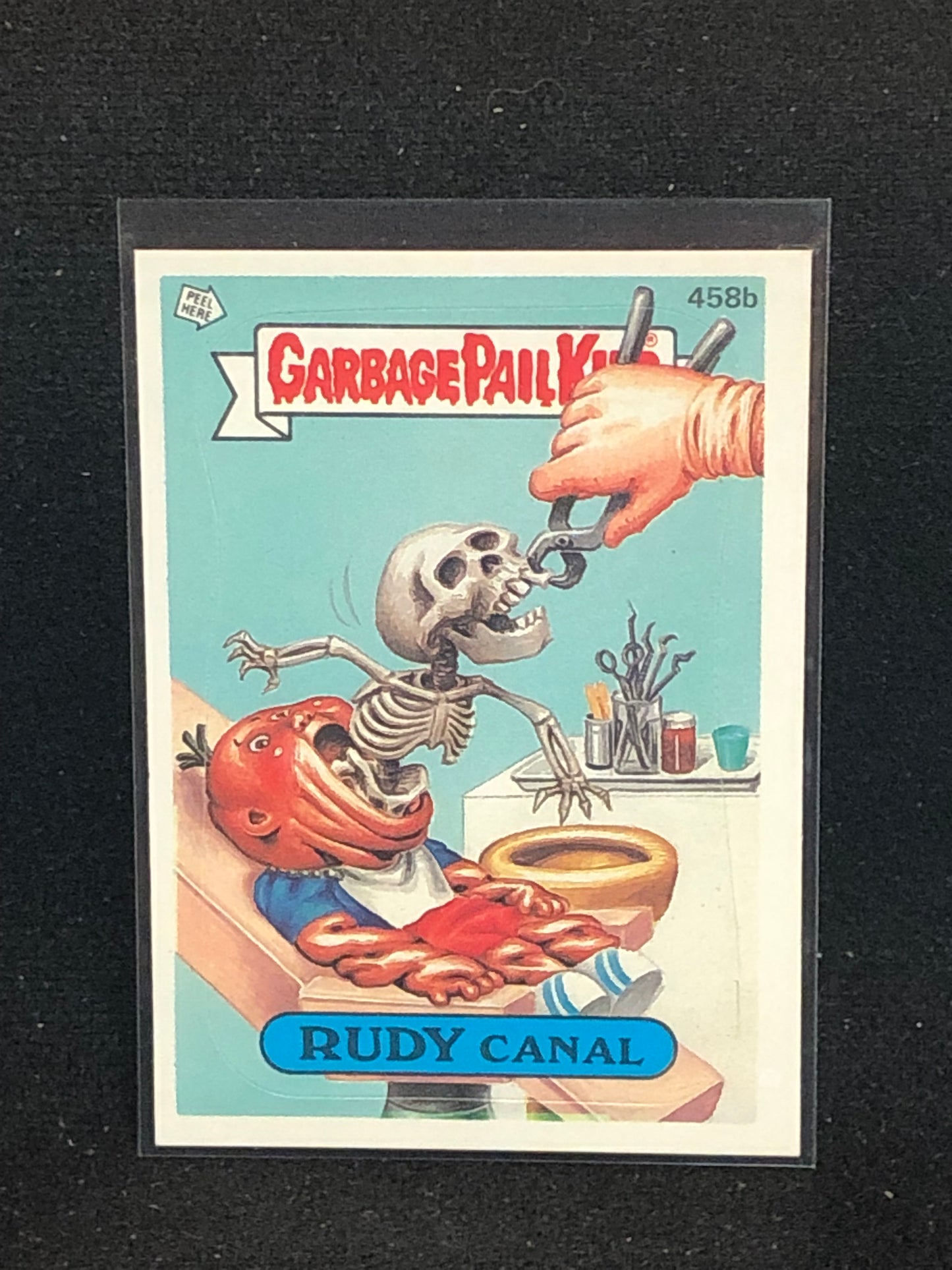 Garbage Pail Kids Original Series 11 (os11) 458b Rudy Canal