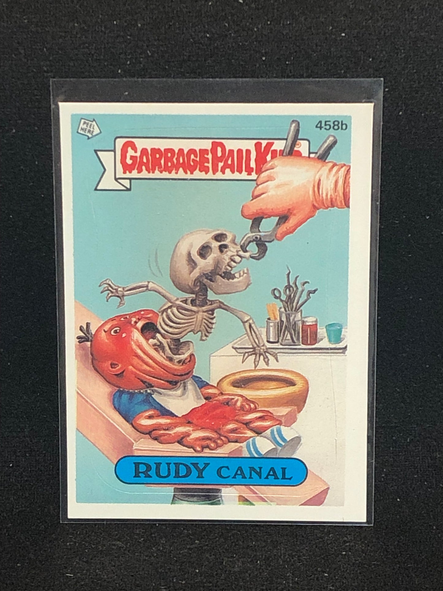 Garbage Pail Kids Original Series 11 (os11) 458b Rudy Canal