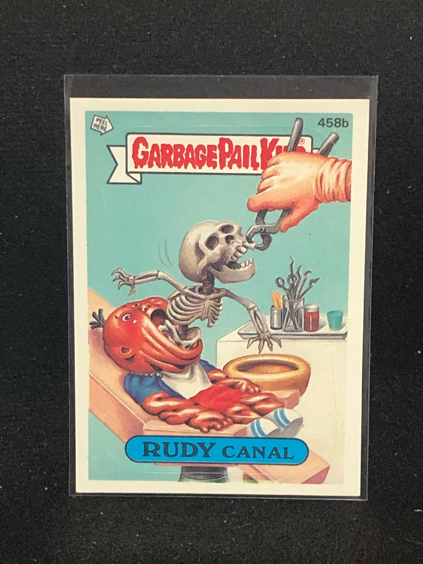 Garbage Pail Kids Original Series 11 (os11) 458b Rudy Canal