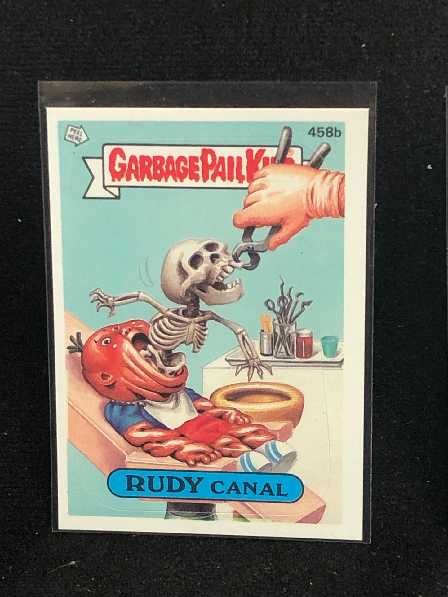 Garbage Pail Kids Original Series 11 (os11) 458b Rudy Canal