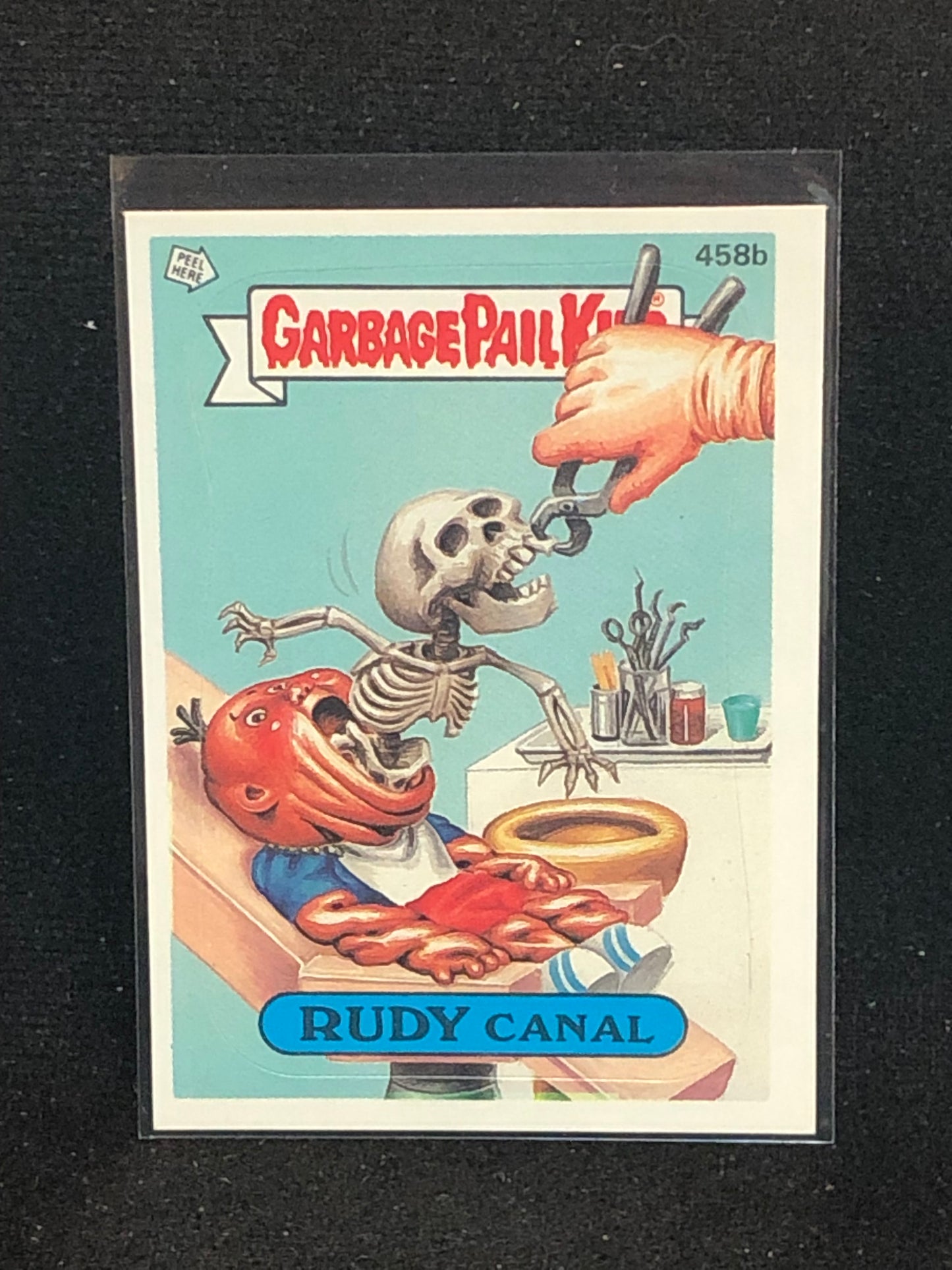 Garbage Pail Kids Original Series 11 (os11) 458b Rudy Canal