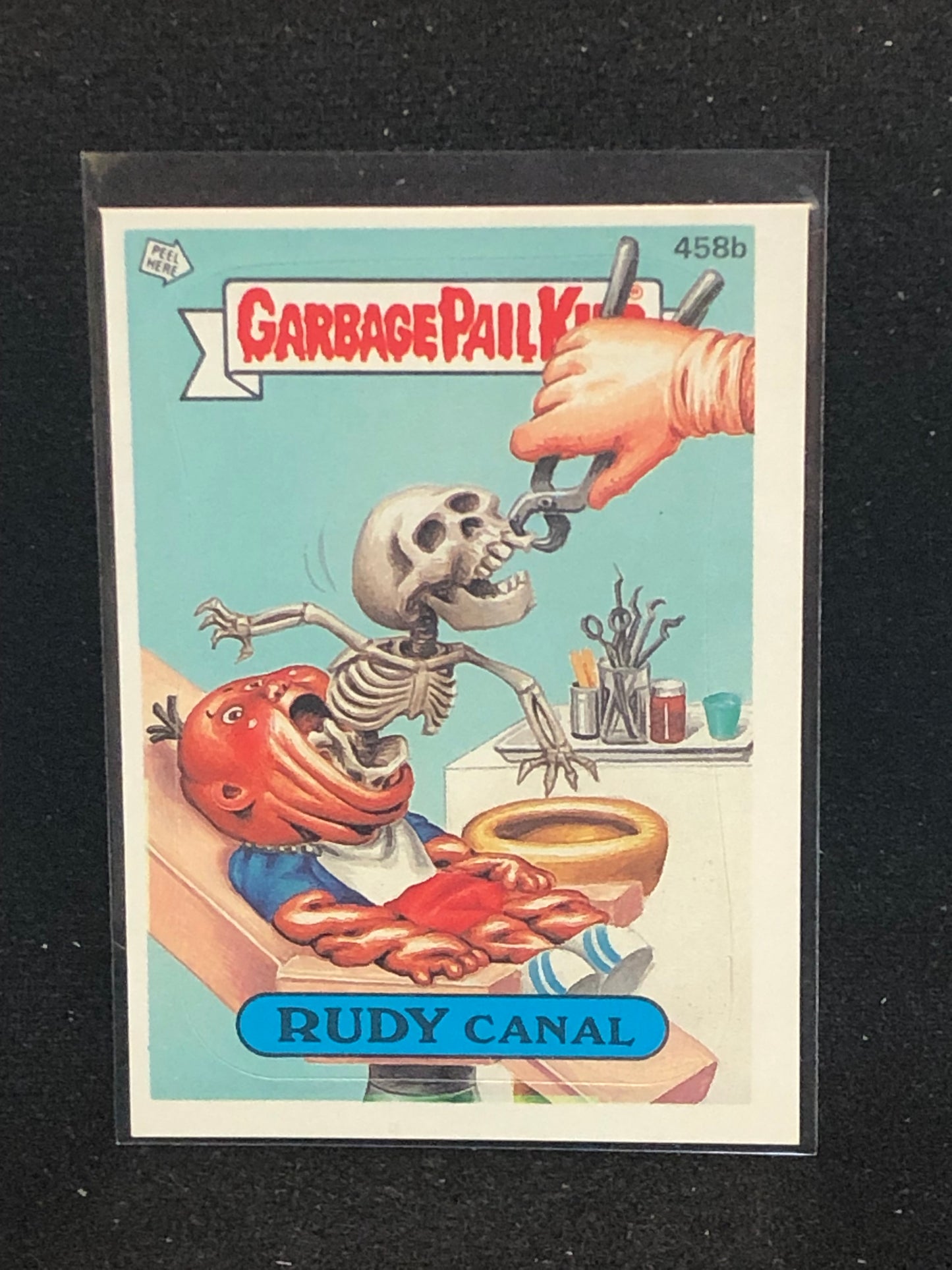 Garbage Pail Kids Original Series 11 (os11) 458b Rudy Canal
