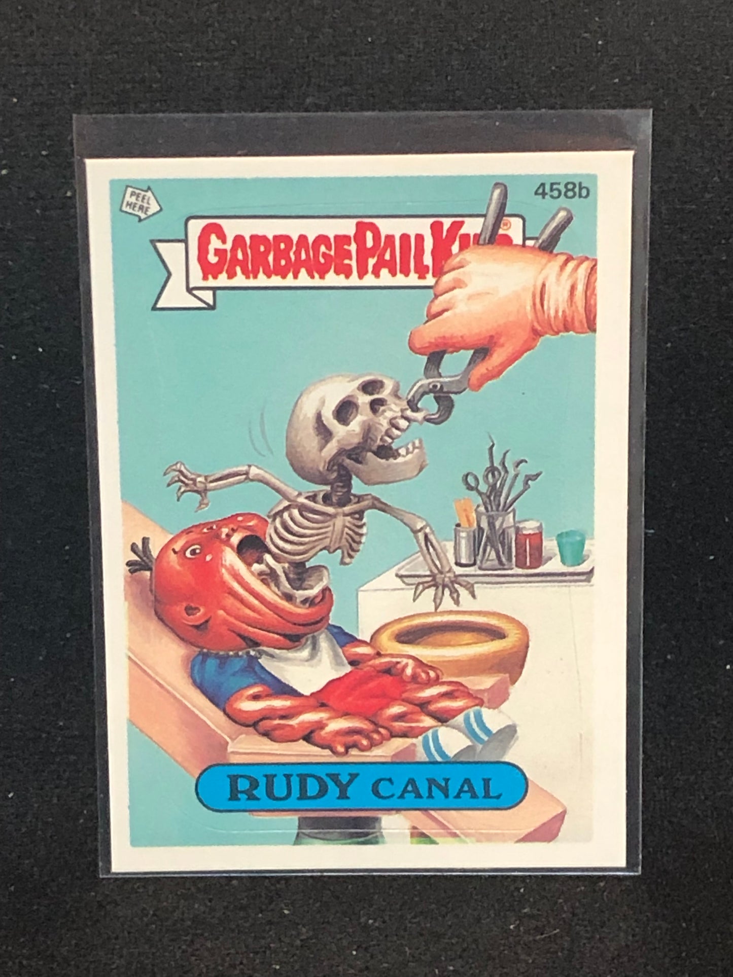 Garbage Pail Kids Original Series 11 (os11) 458b Rudy Canal