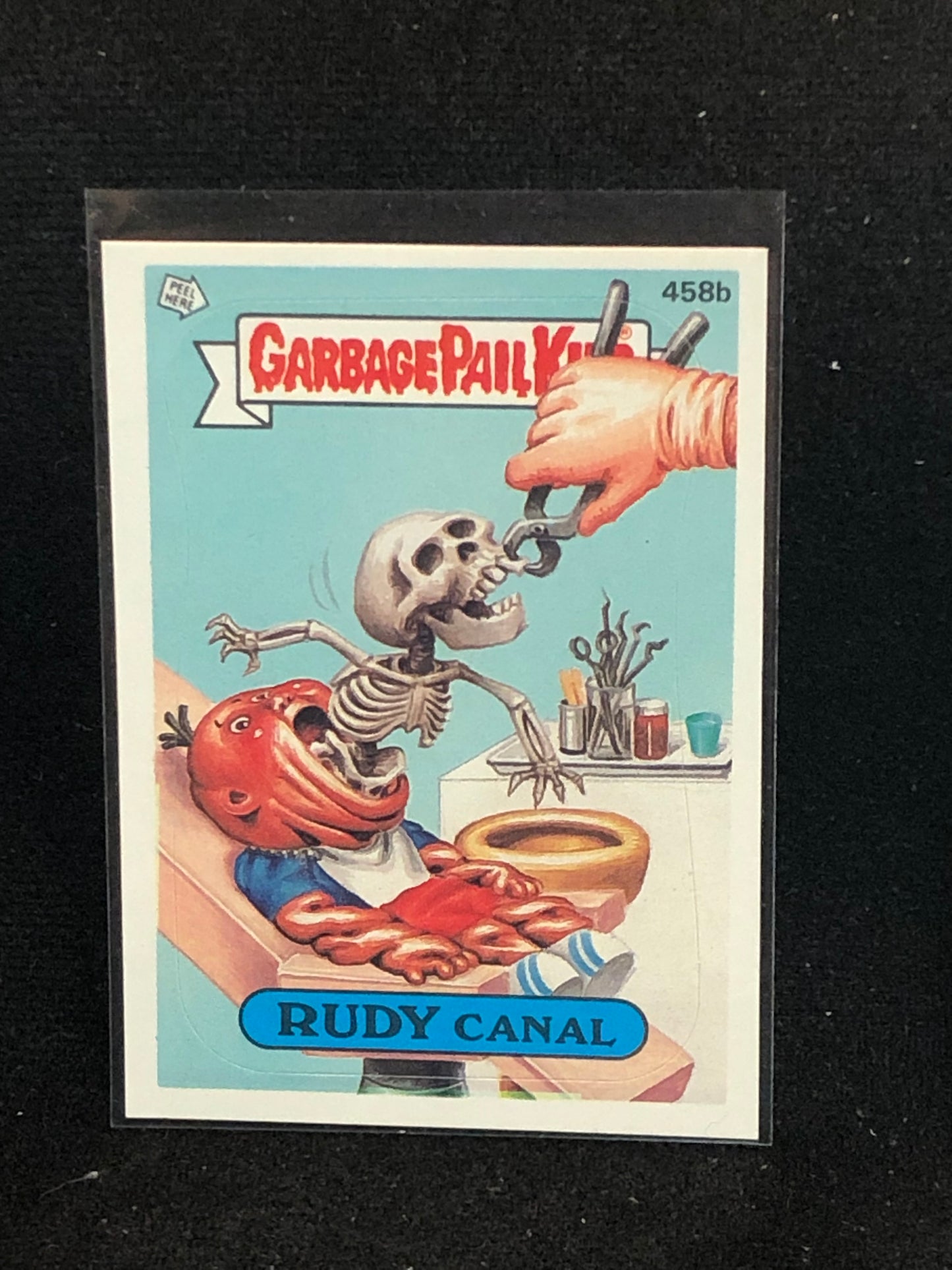 Garbage Pail Kids Original Series 11 (os11) 458b Rudy Canal