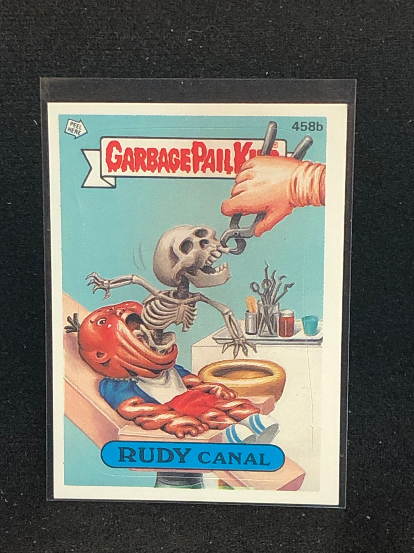 Garbage Pail Kids Original Series 11 (os11) 458b Rudy Canal