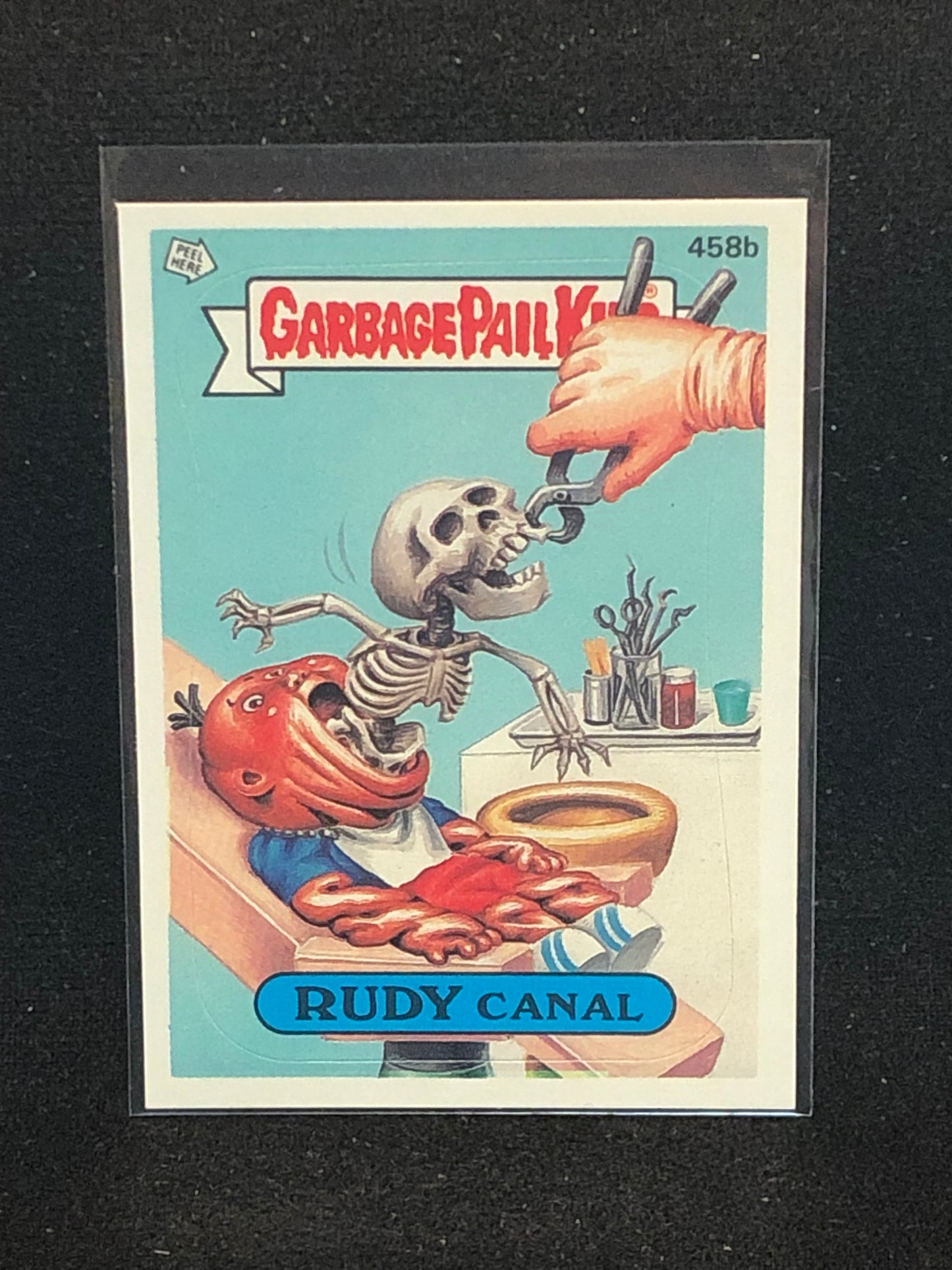 Garbage Pail Kids Original Series 11 (os11) 458b Rudy Canal
