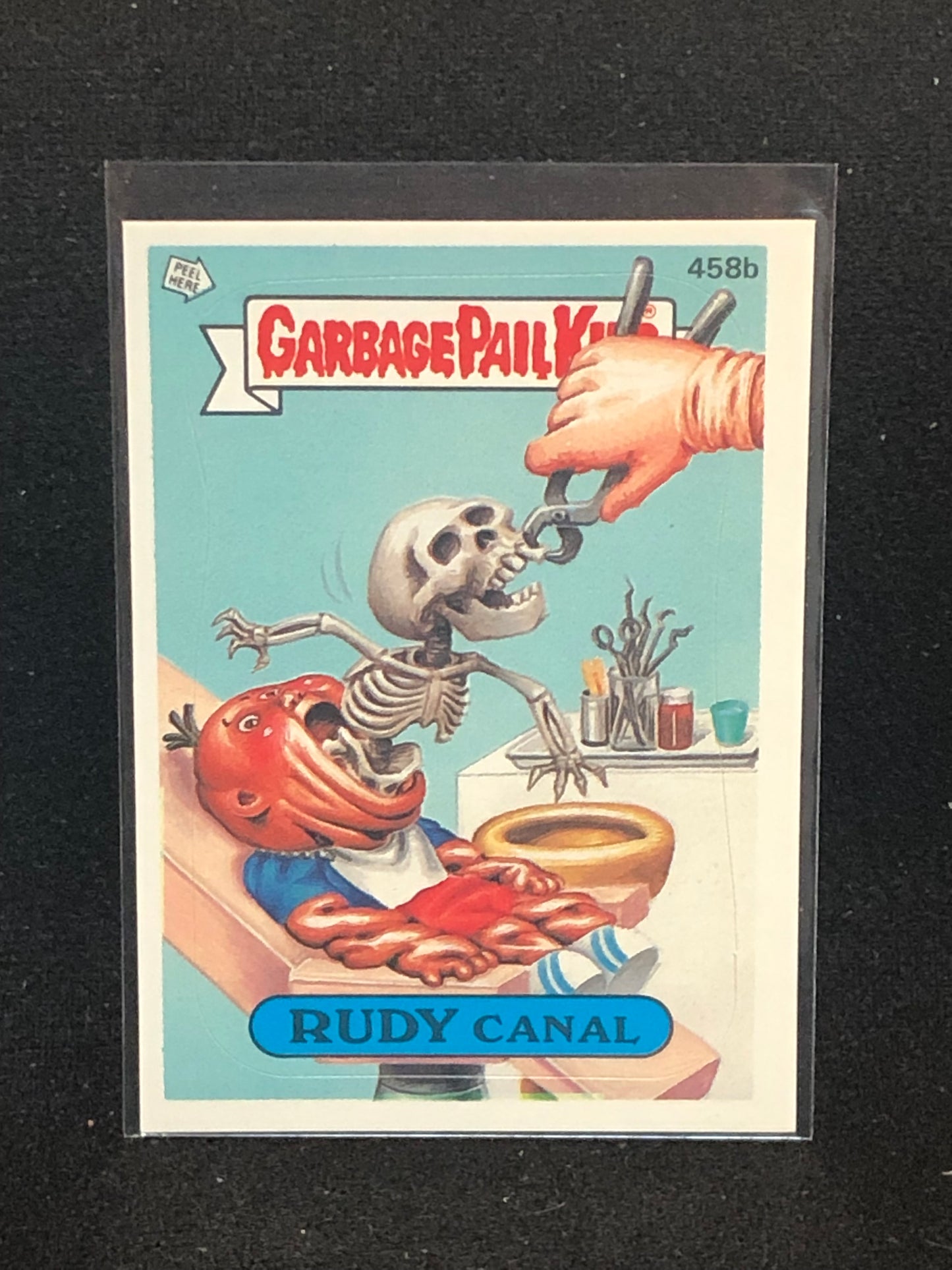 Garbage Pail Kids Original Series 11 (os11) 458b Rudy Canal