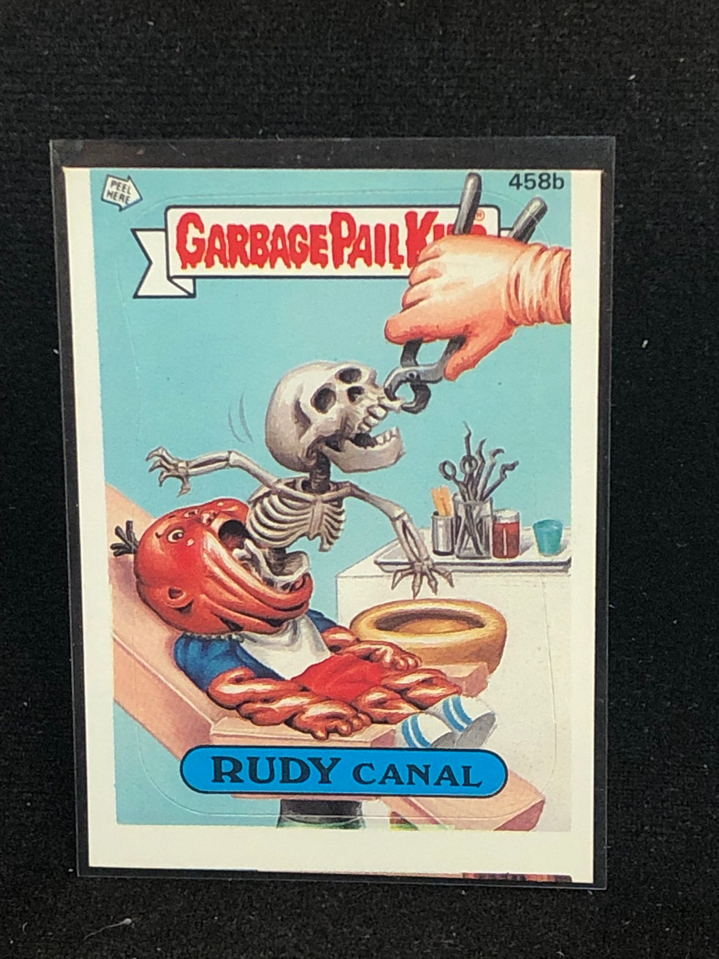 Garbage Pail Kids Original Series 11 (os11) 458b Rudy Canal